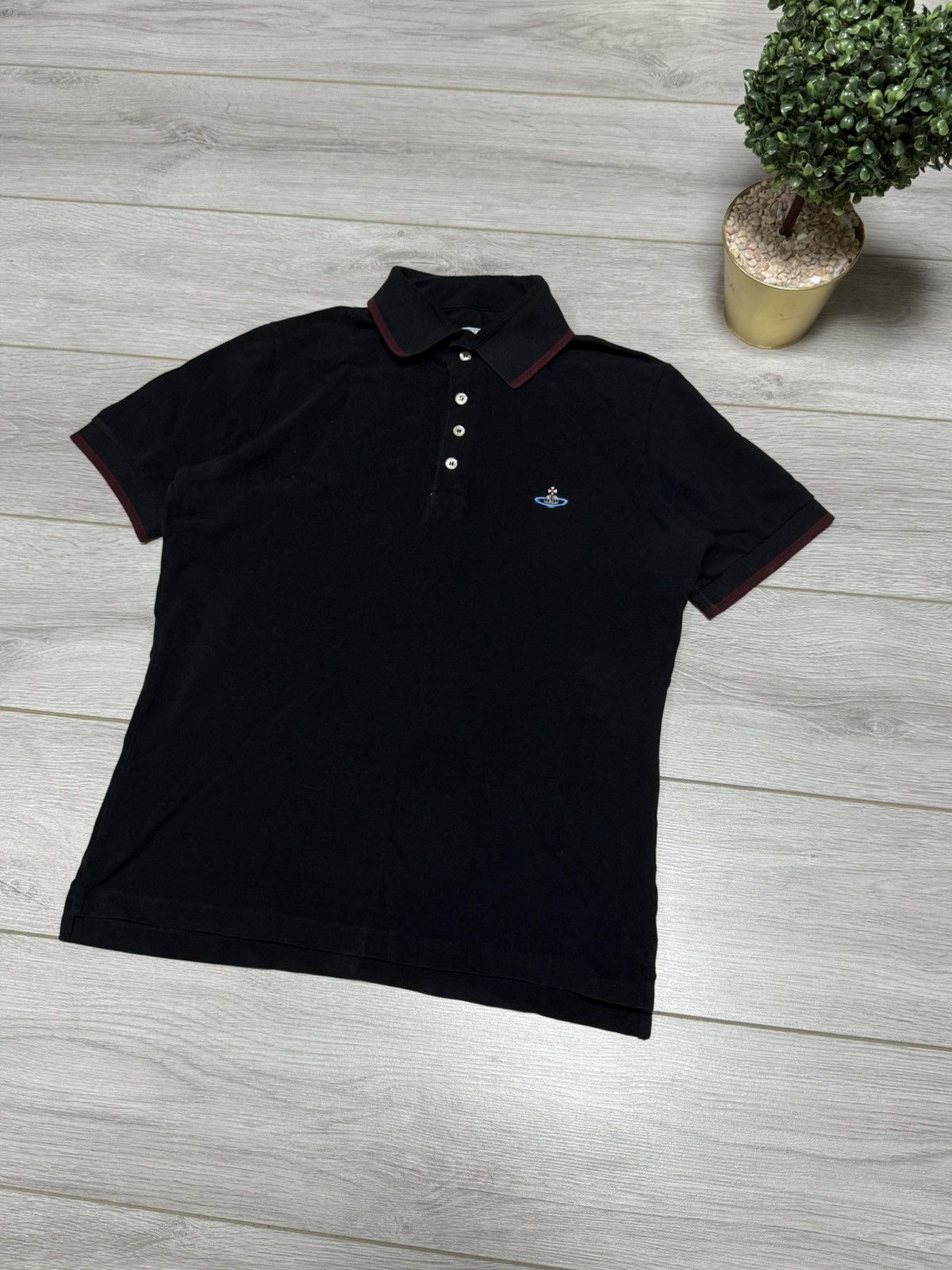 Vivienne Westwood Vivienne Westwood polo tee shirt orb Size US XL / EU 56 / 4 - 2 Thumbnail