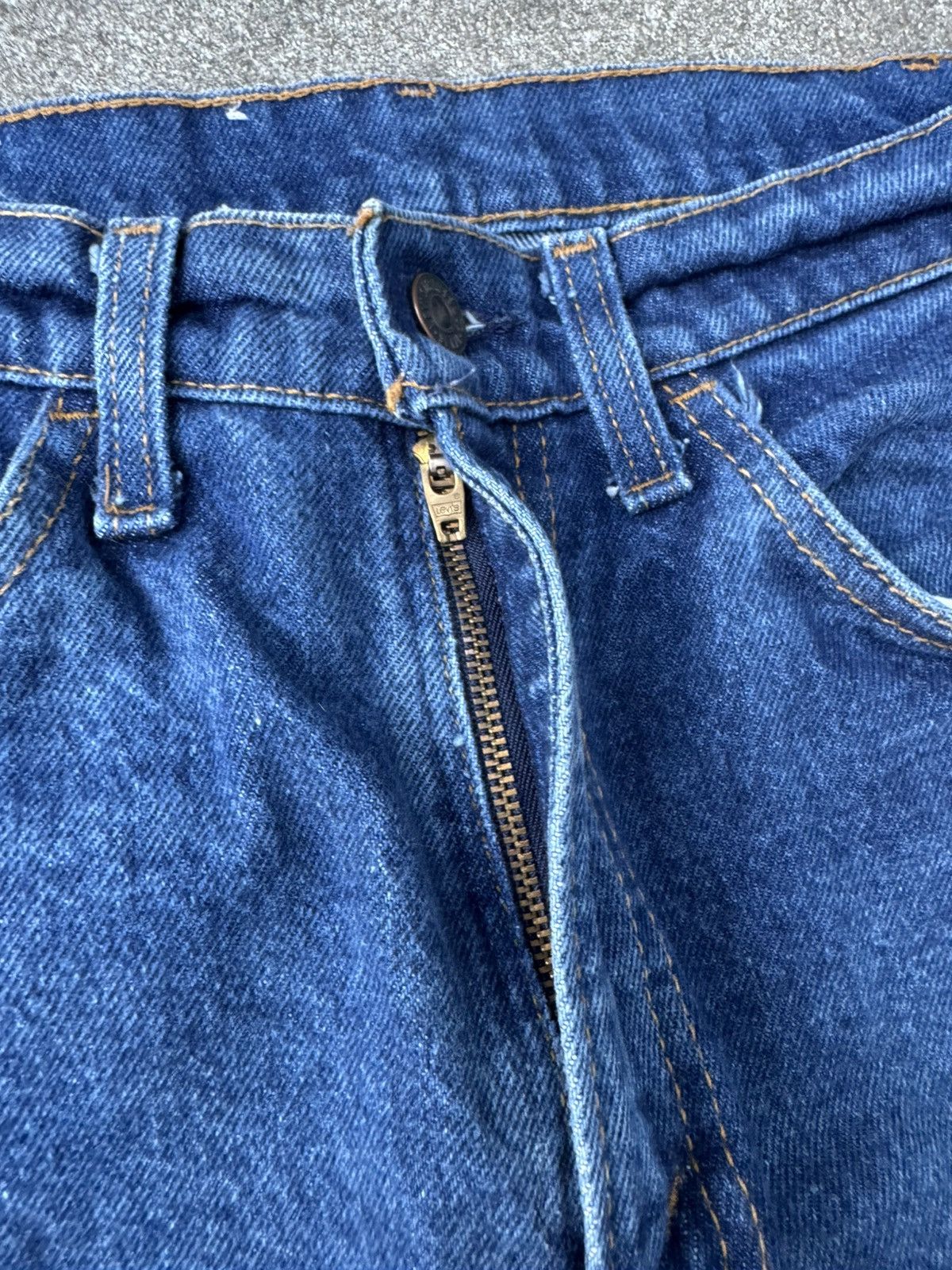 Levi's × Vintage Vtg 80s Levi’s 646 Orange Tab Bellbottom Flare Jeans 29x30 Size US 29 - 5 Thumbnail