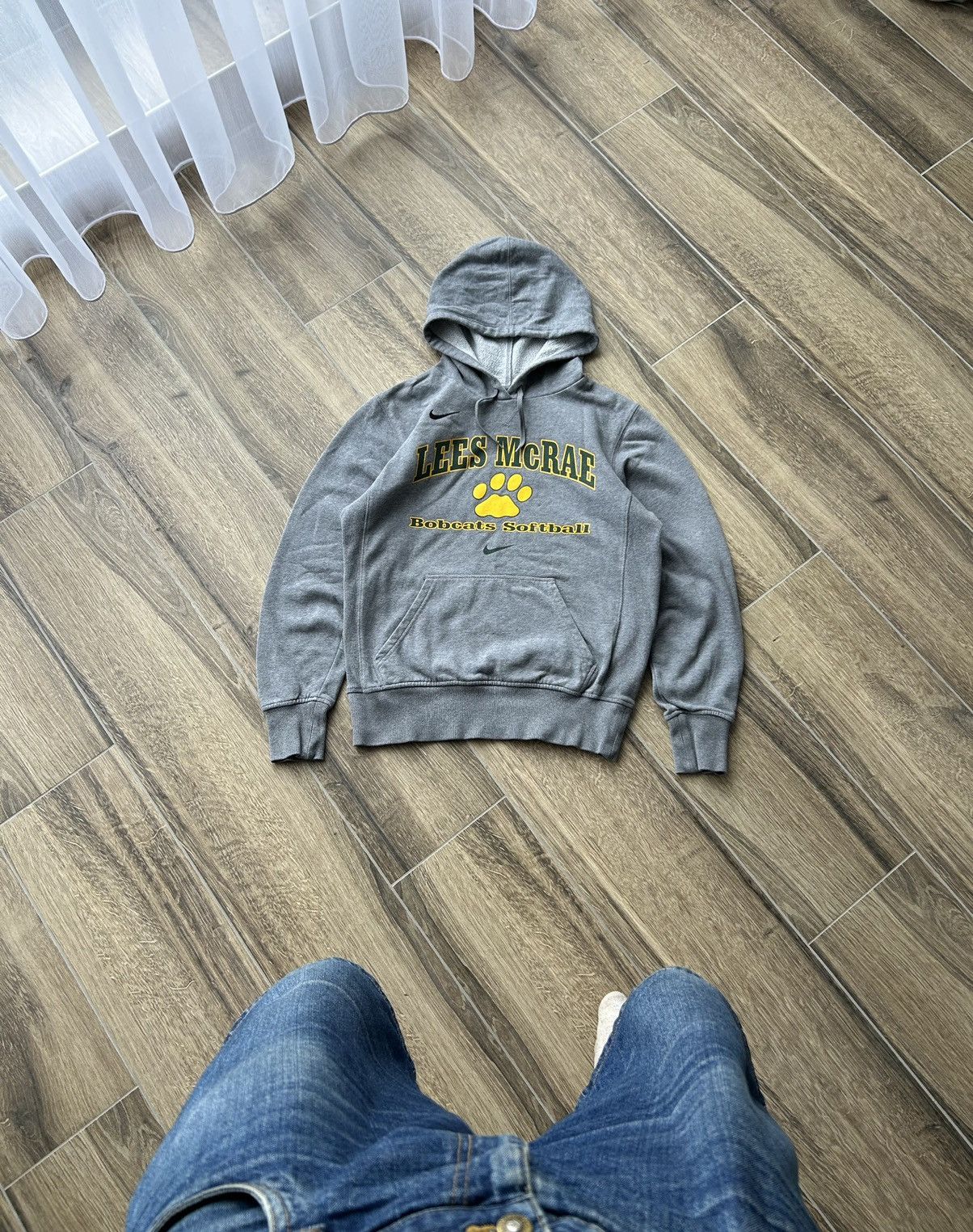 Nike × Vintage Nike Vintage Bobcats big logo y2k hoodies mens Size US M / EU 48-50 / 2 - 1 Thumbnail