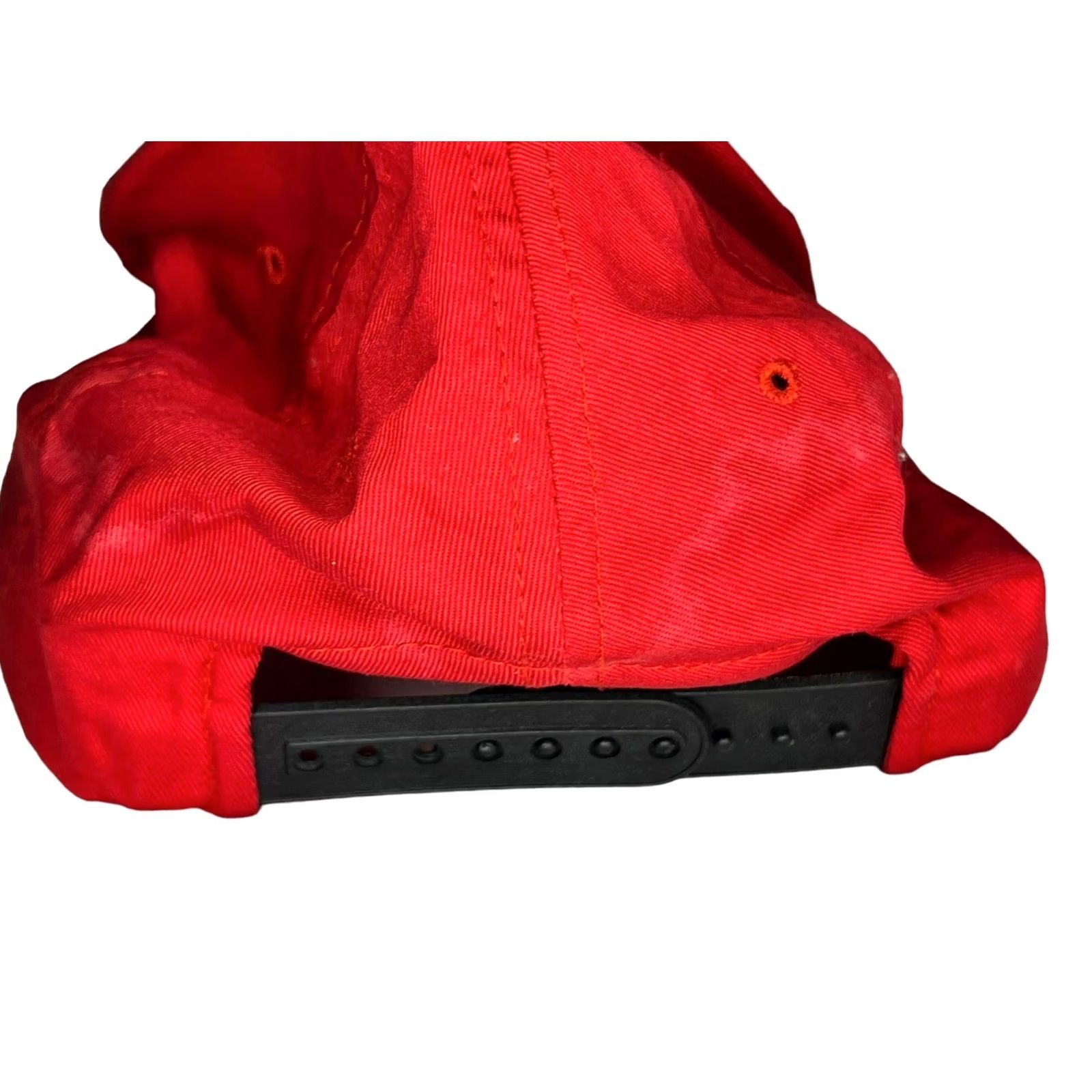 Vintage VINTAGE Snap-on Tools Racing Hat Cap Red Snapback NASCAR Cap Hat Mens Adjustable Red Hats NASCAR Racing Snapback Tools Mens Size ONE SIZE - 4 Thumbnail