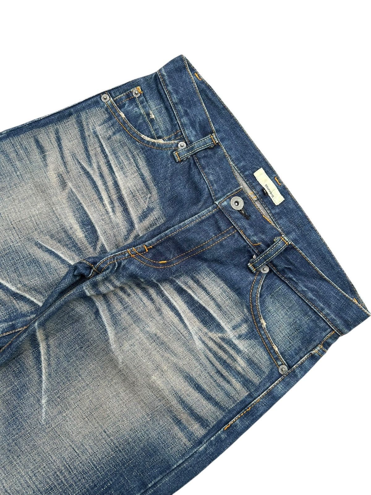 Kapital Flare Vintage Japanese Brand Selvedge Stunning Denim Jeans Size US 30 / EU 46 - 4 Thumbnail