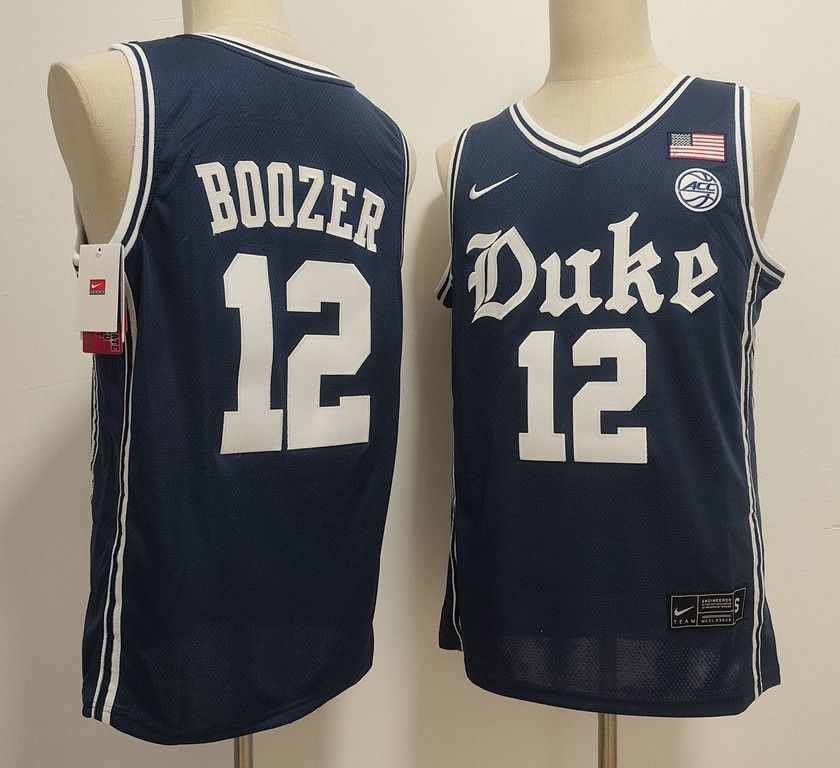 Other Duke Blue Devils 12 Cameron Boozer Blue Jersey Size US M / EU 48-50 / 2 - 1 Thumbnail