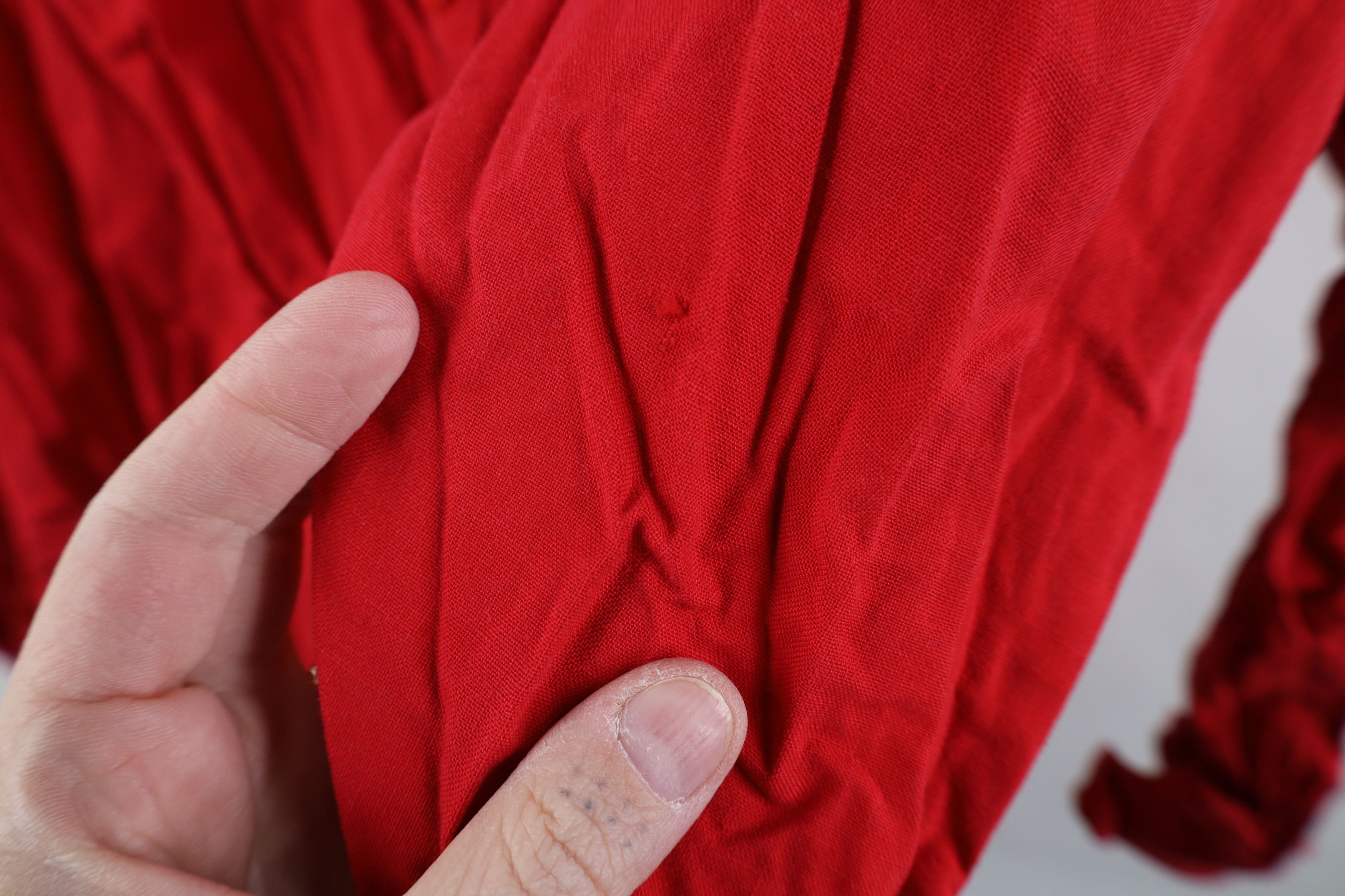 Cabelas Vintage 80s 90s Cabelas Pocket Collared Button Shirt Red Size US L / EU 52-54 / 3 - 7 Thumbnail