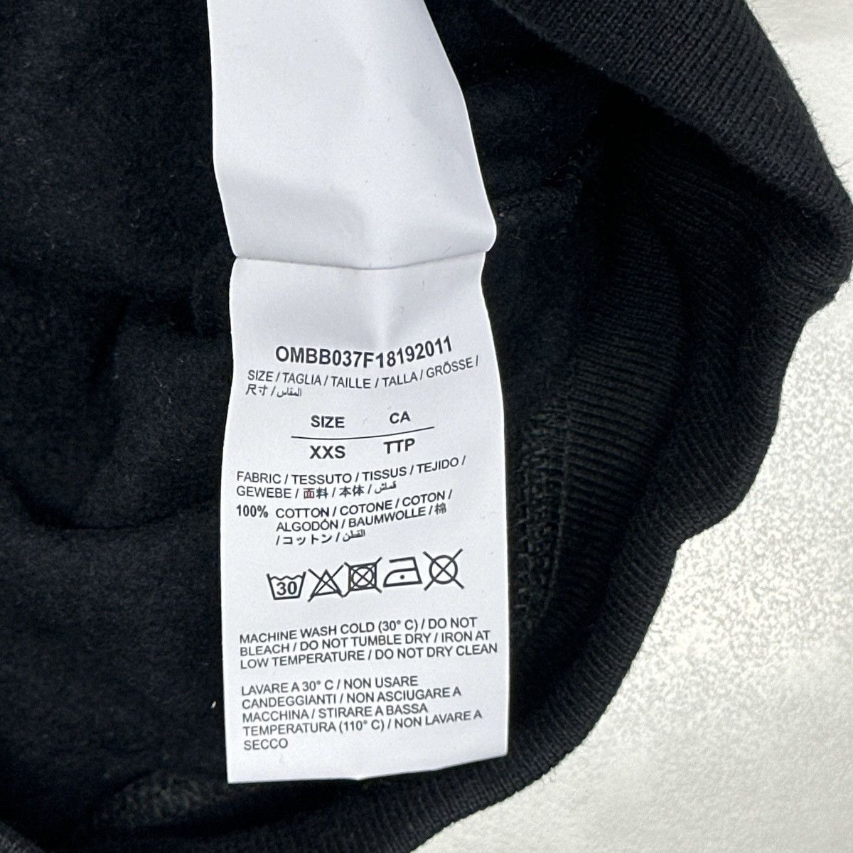 Off-White OFF-WHITE 18Aw Diag Bernini Hoodie Size US XXS / EU 40 - 3 Thumbnail