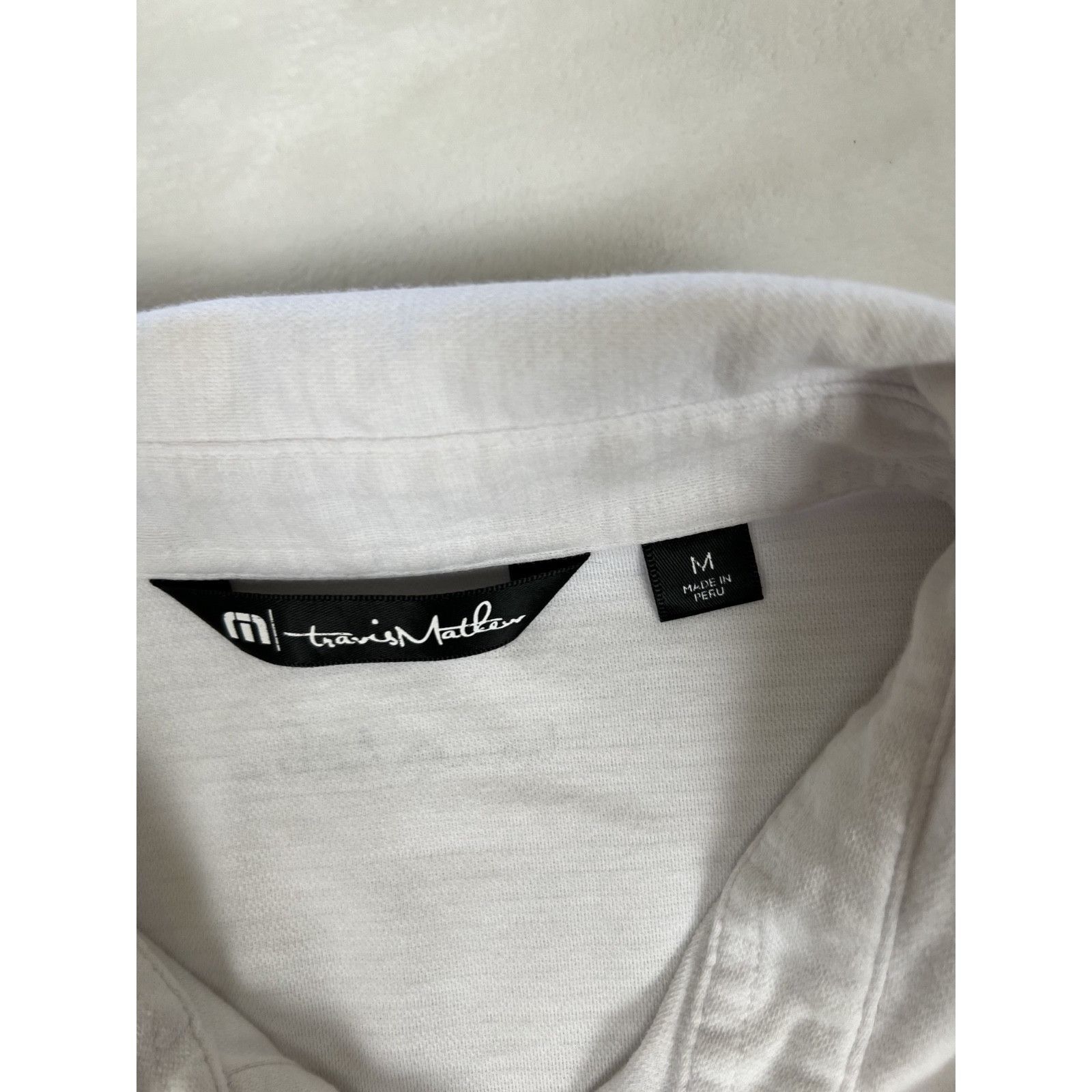 TravisMathew Travis Mathew Men's Medium TPC Sawgrass Golf Polo Shirt Whit Size US M / EU 48-50 / 2 - 4 Thumbnail