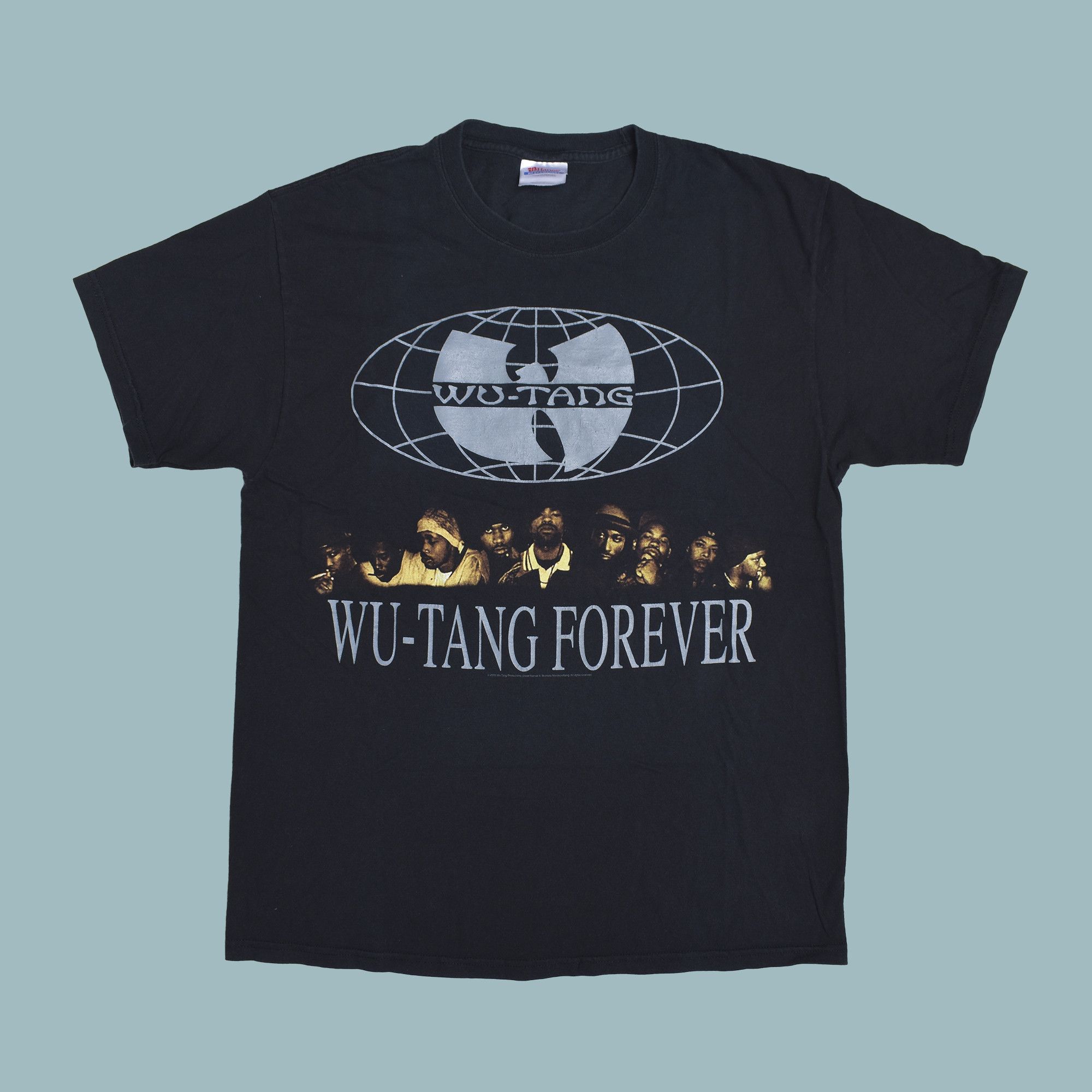 WU-TANG FOREVER VINTAGE 2009 BLACK T-SHIRT SIZE LARGE
