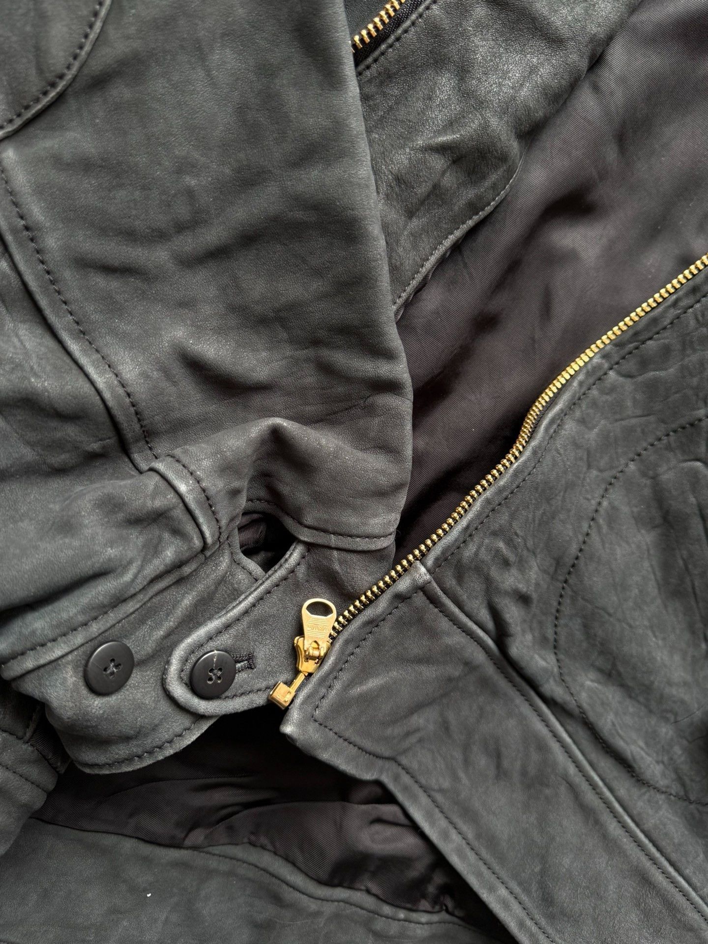 Visvim VISVIM 26SS STRATO JKT IT Leather Jacket Size US XXS / EU 40 - 9 Thumbnail