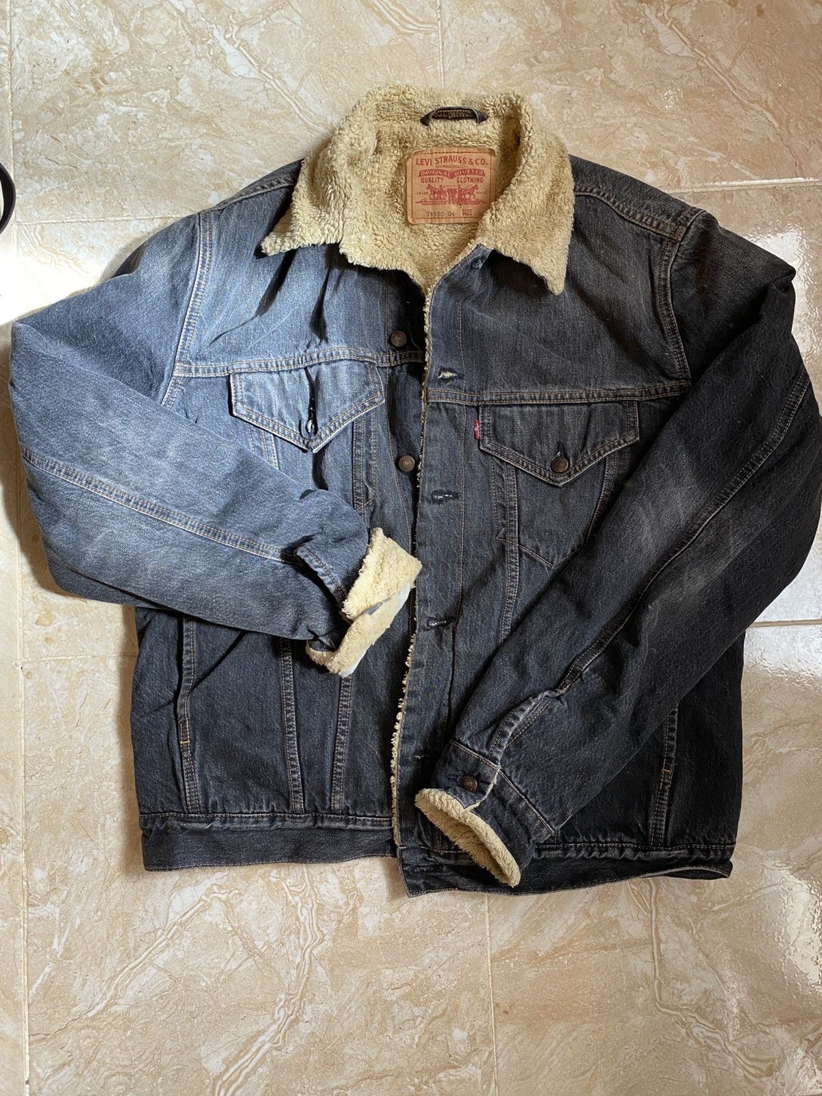 Levi's Vintage Lévis denim jacket Size US L / EU 52-54 / 3 - 1 Thumbnail