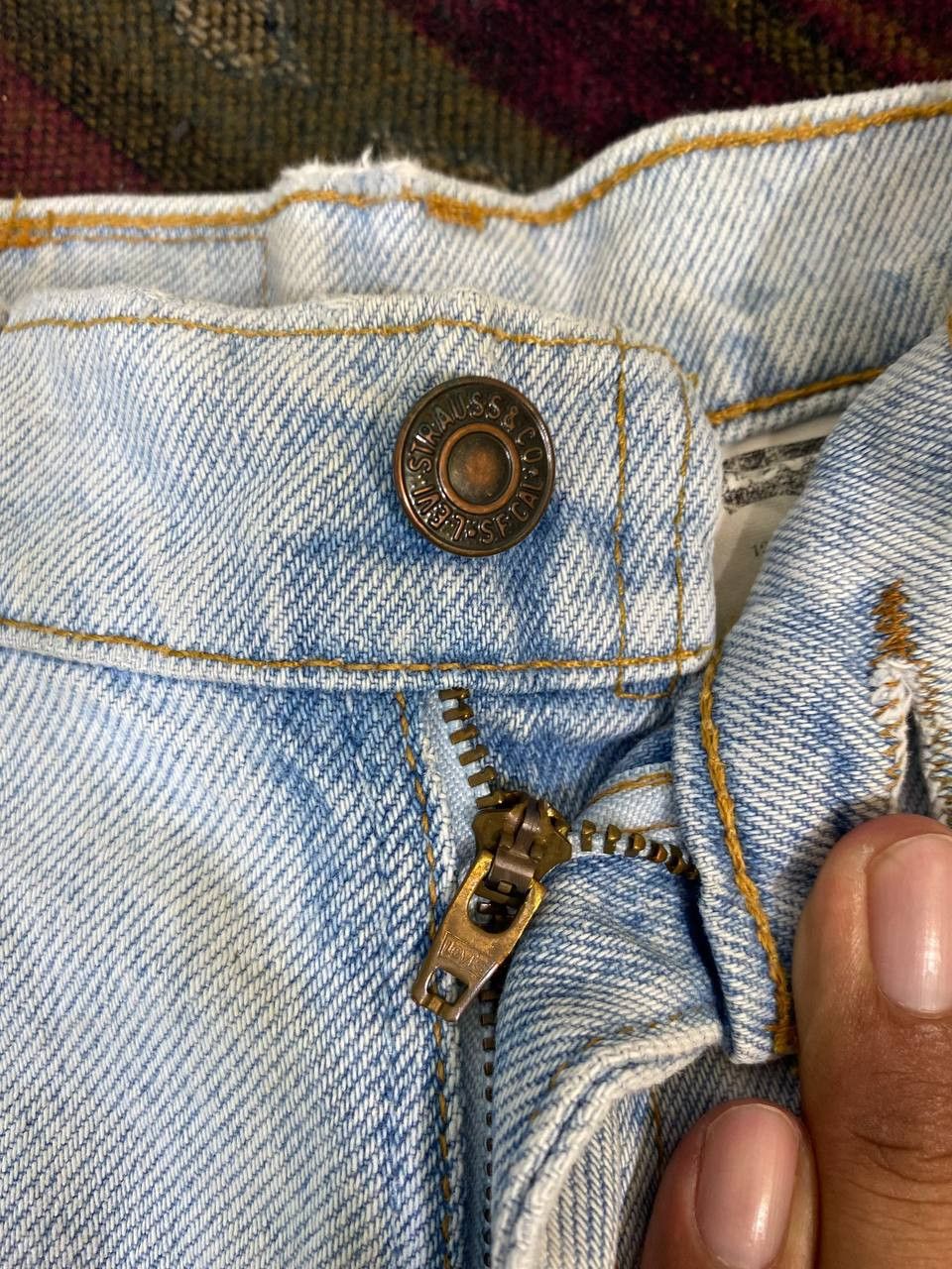 Levi's vintage levis 512 light wash denim made in usa Size US 30 / EU 46 - 9 Thumbnail