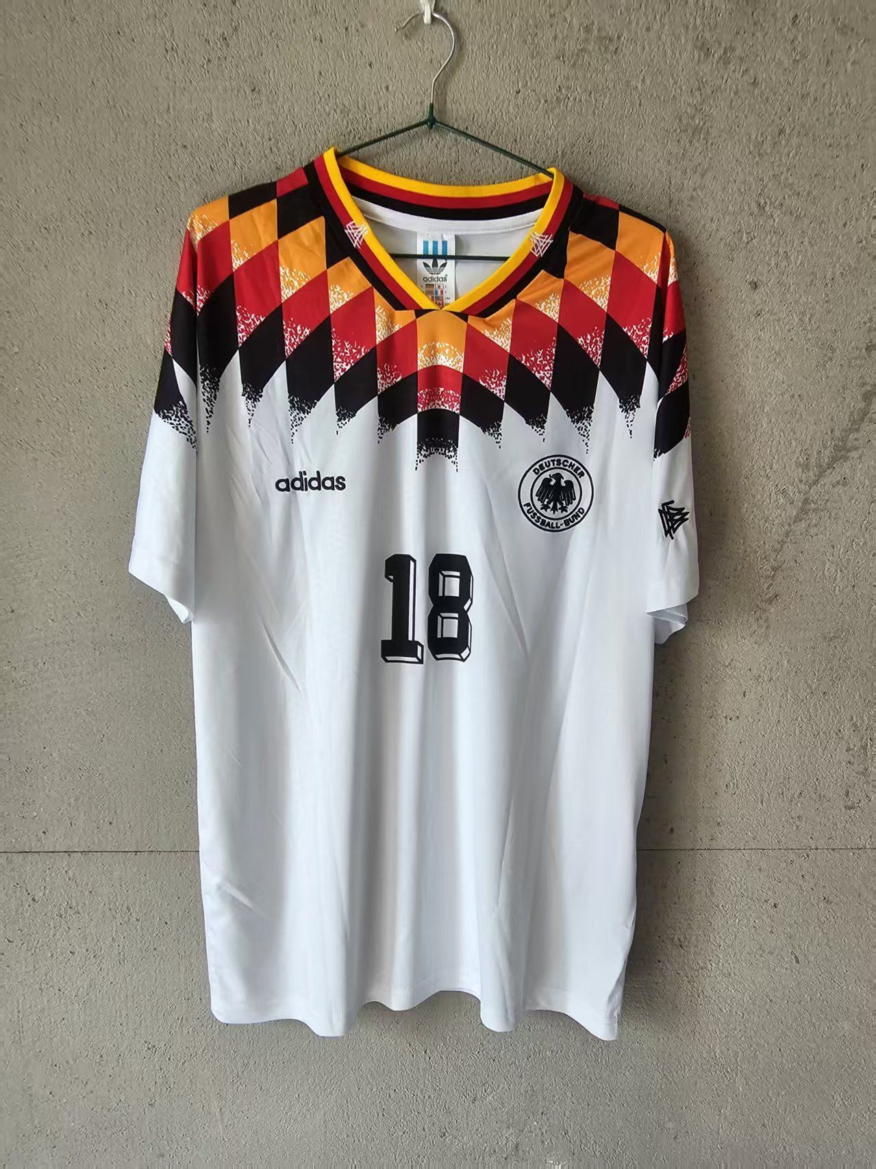 Other 1994 Germany #18 Klinsmann Jersey Size US XL / EU 56 / 4 - 1 Thumbnail