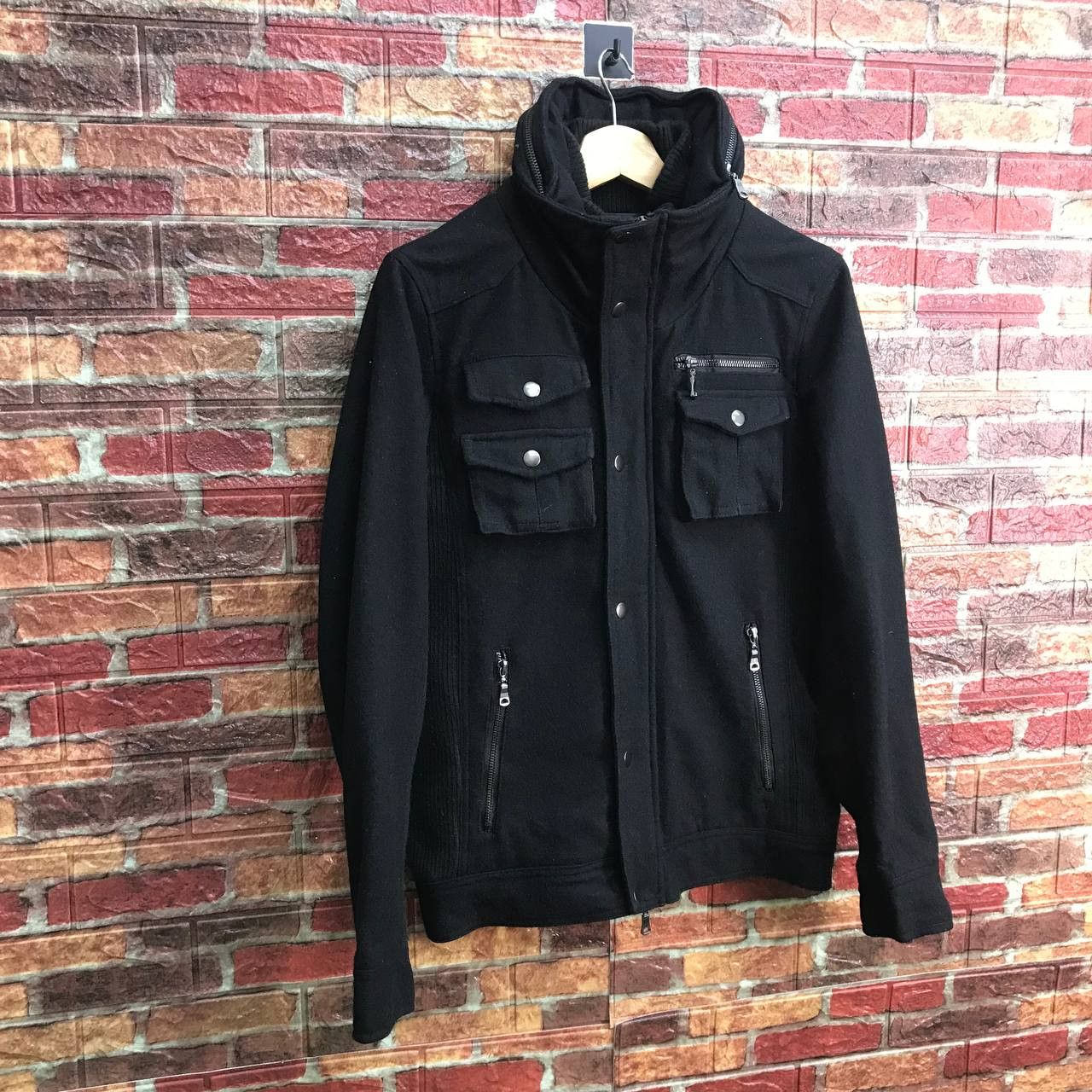 semanticdesign ARCHIVE Semantic Design "Bono" Cyberpunk Tactical Jacket Size US M / EU 48-50 / 2 - 4 Thumbnail