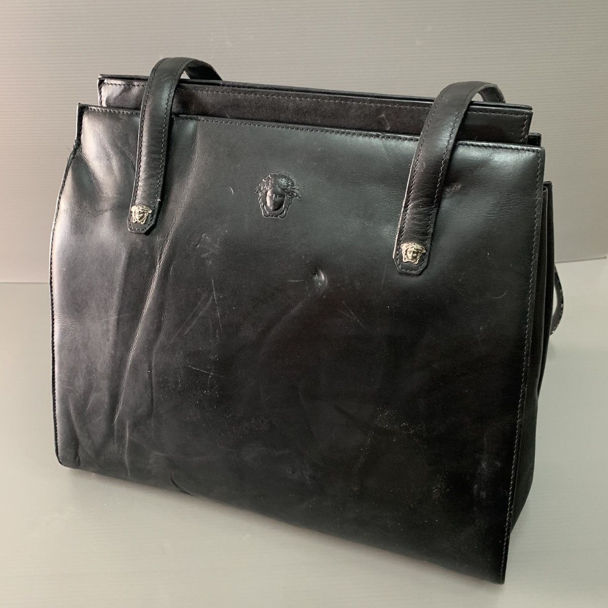 Versace Gianni Versace Black Shoulder Bag Size ONE SIZE - 6 Thumbnail