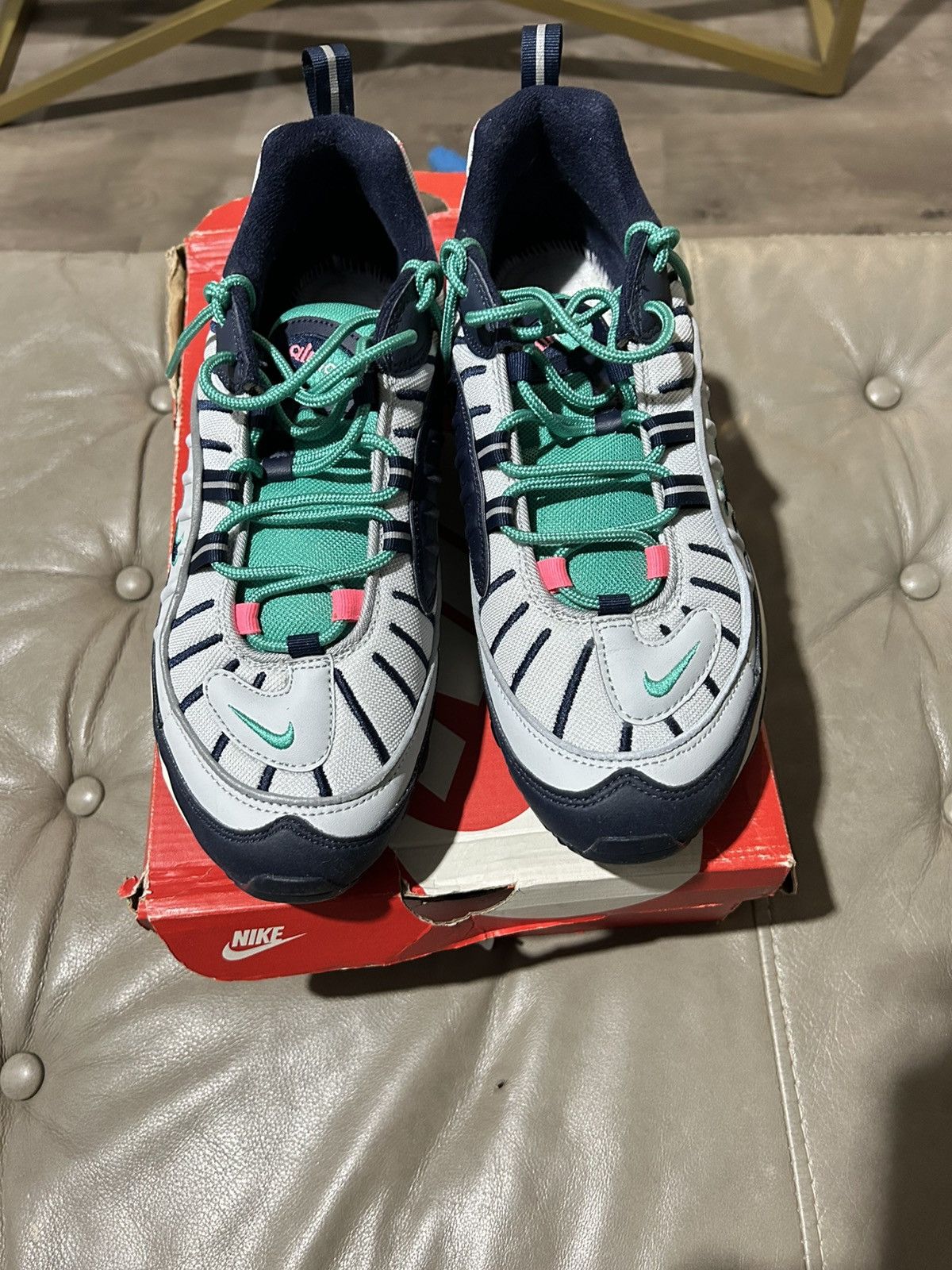 Nike Air Max 98 Sourh Beach Size US 10.5 / EU 43-44 - 1 Thumbnail