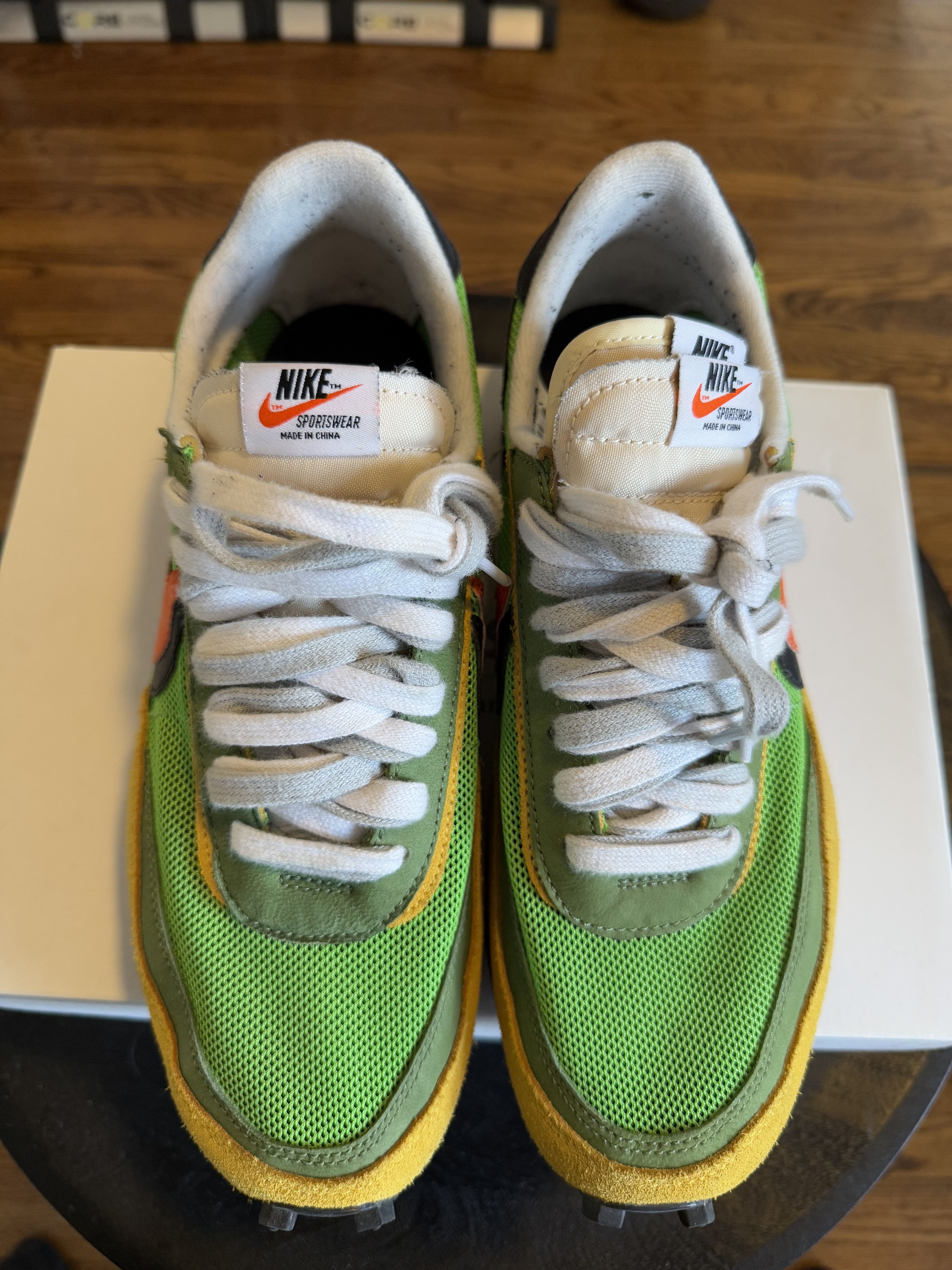 Nike × Sacai Nike x Sacai LD Waffle Green/Yellow 9.5 Size US 9.5 / EU 42-43 - 2 Thumbnail