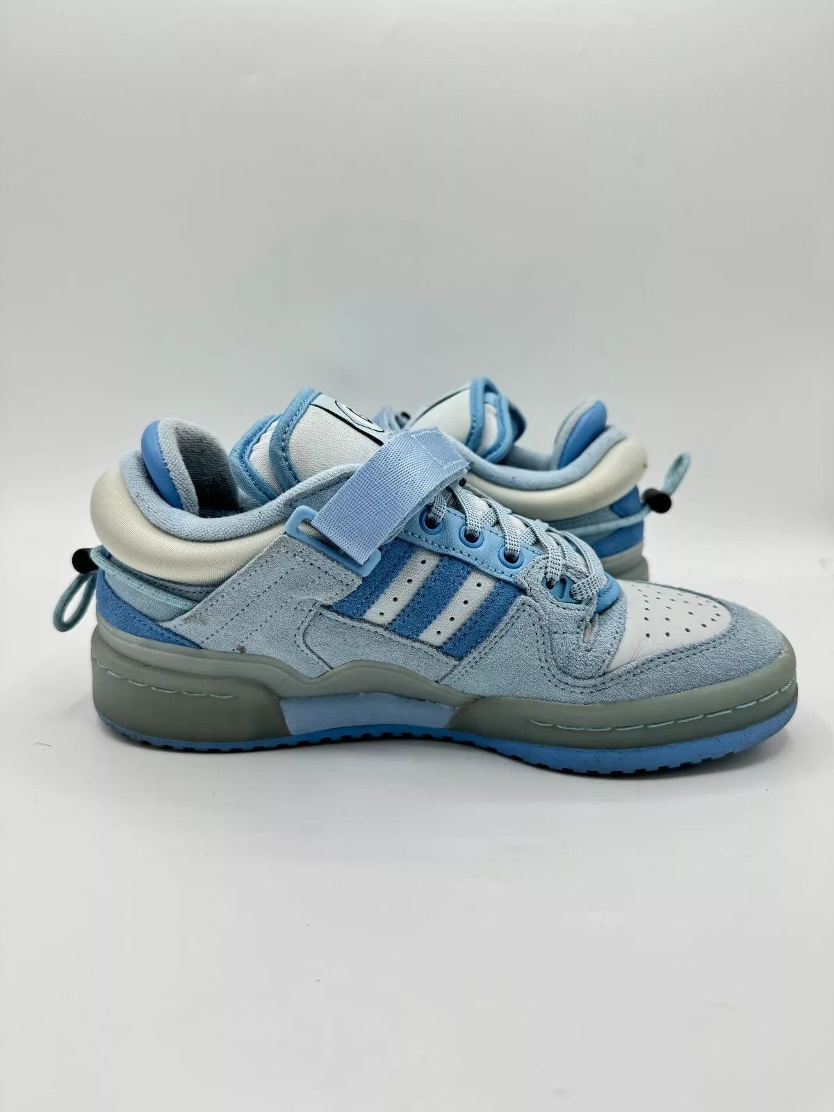 Adidas Bad Bunny x adidas Forum Buckle Low Blue Tint Size US 5.5 / EU 38 - 5 Thumbnail