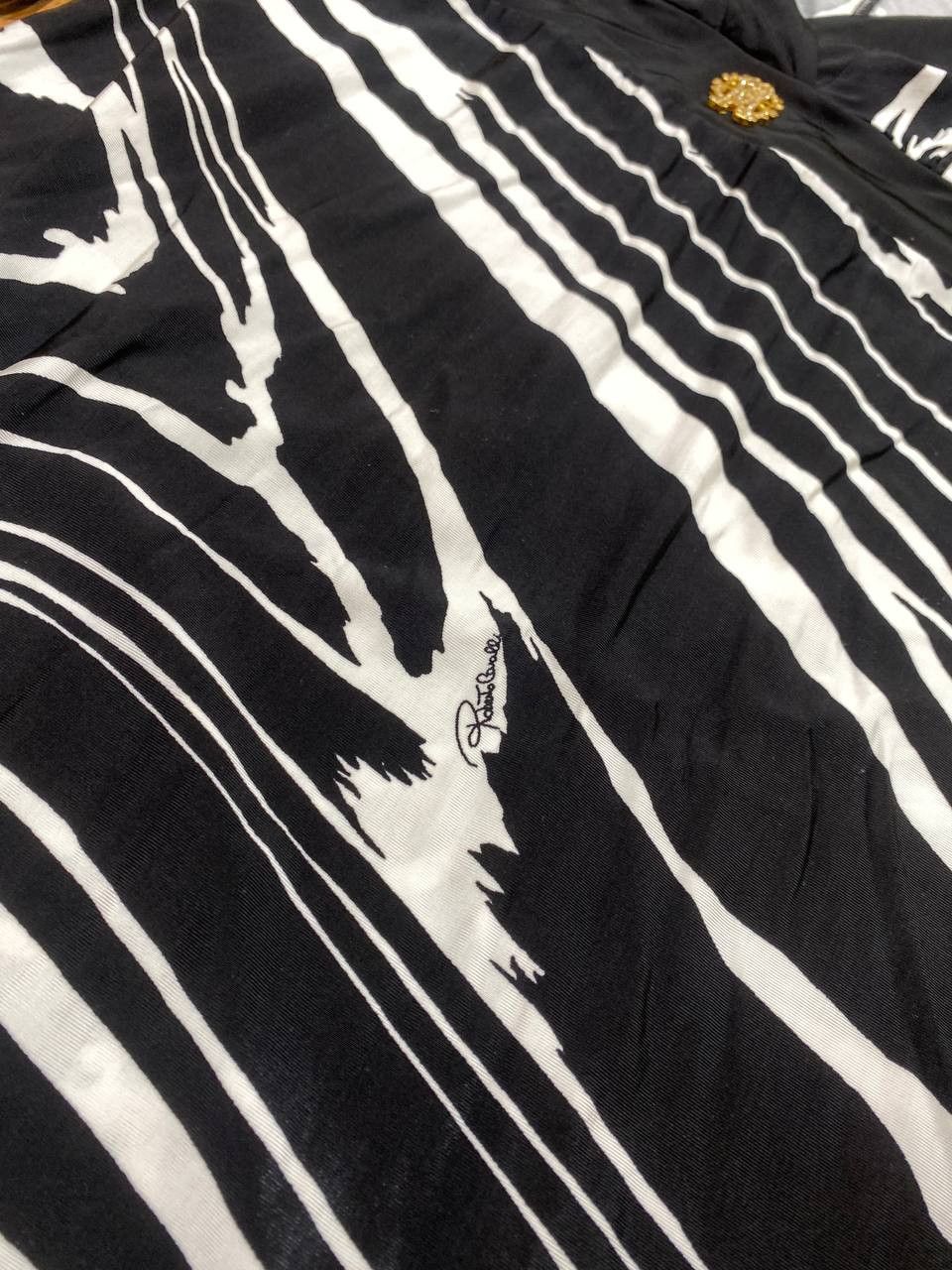 Roberto Cavalli ROBERTO CAVALLI BUTTERFLY Print Dress Sleeveless Party Size M / US 6-8 / IT 42-44 - 13 Thumbnail