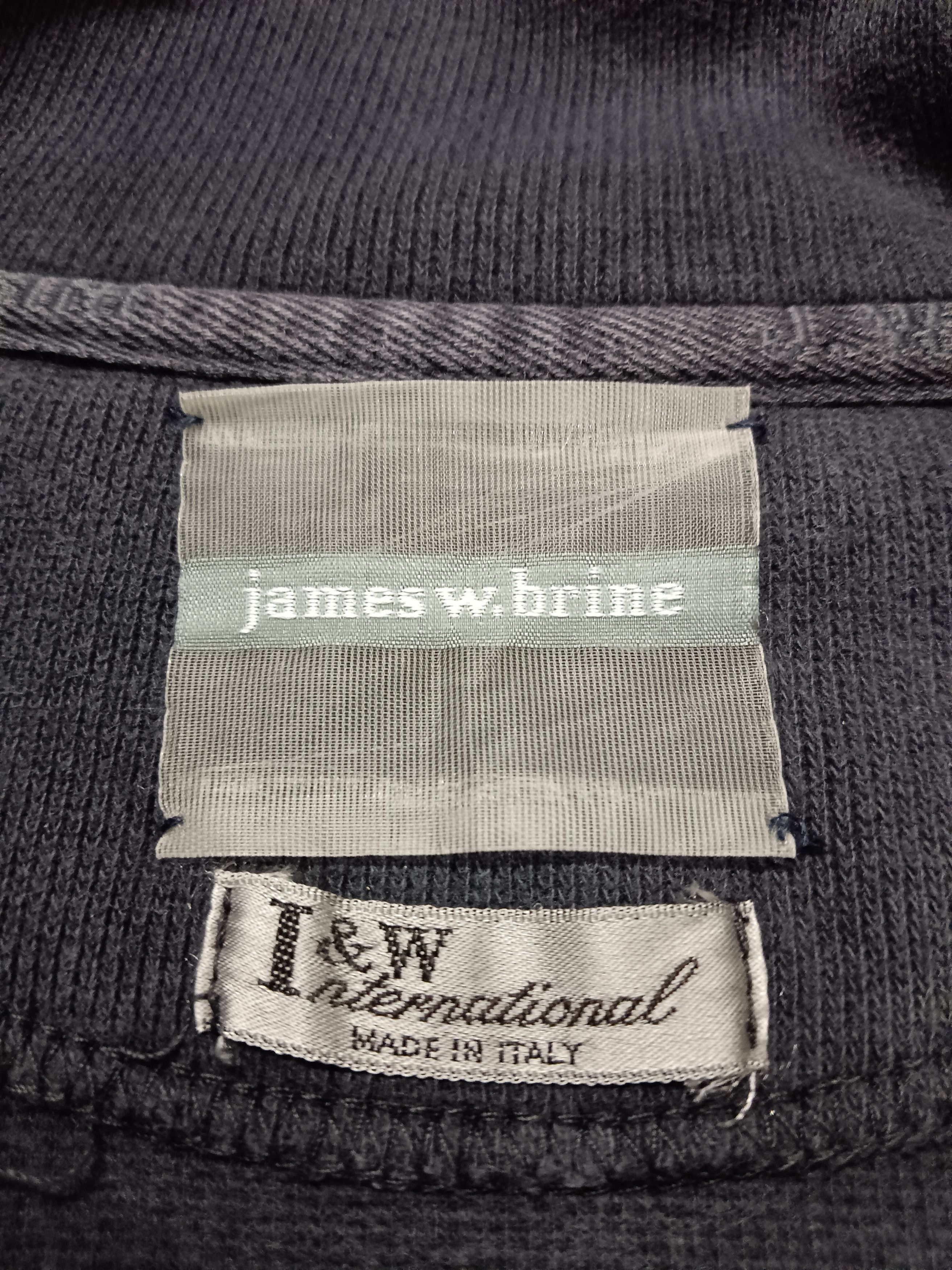 J.W. Brine James w.Brine Plain Black Sweatshirt Size US M / EU 48-50 / 2 - 5 Thumbnail