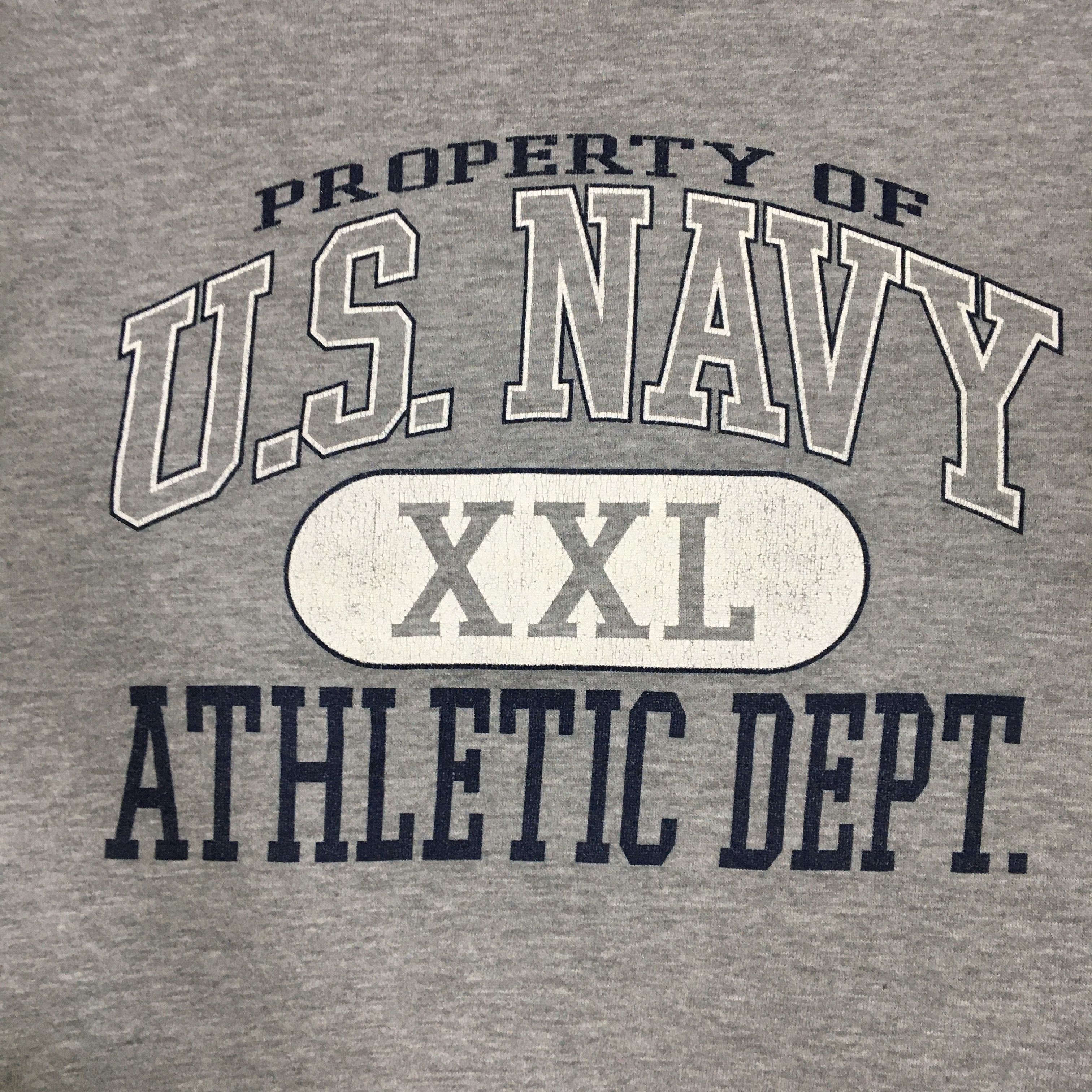 Vintage Vintage US NAVY Crewneck Sweatshirt Size US M / EU 48-50 / 2 - 6 Thumbnail