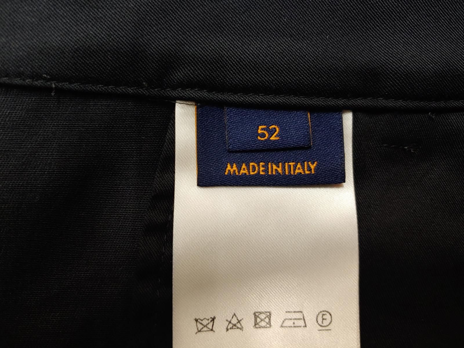 Louis Vuitton Louis Vuitton Monogram Flocked Workwear Pants in Black Size US 34 / EU 50 - 6 Thumbnail