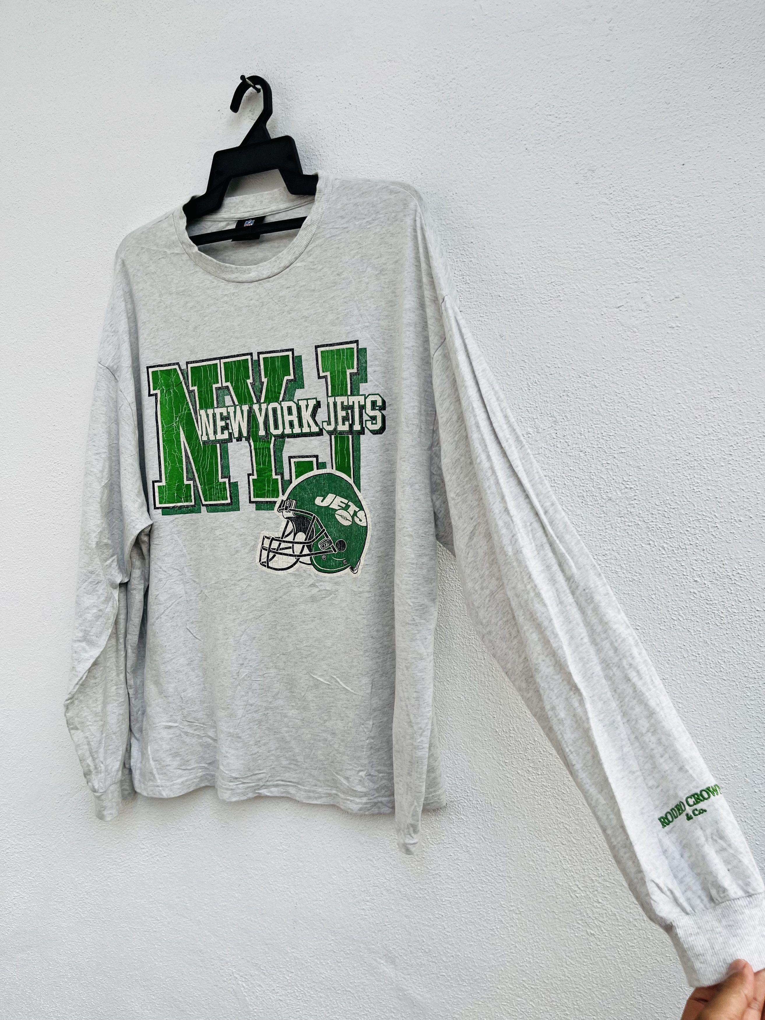 Japanese Brand × NFL Vintage Rodeo Crowns & Co. New York Jets Shirt Size US XL / EU 56 / 4 - 5 Thumbnail