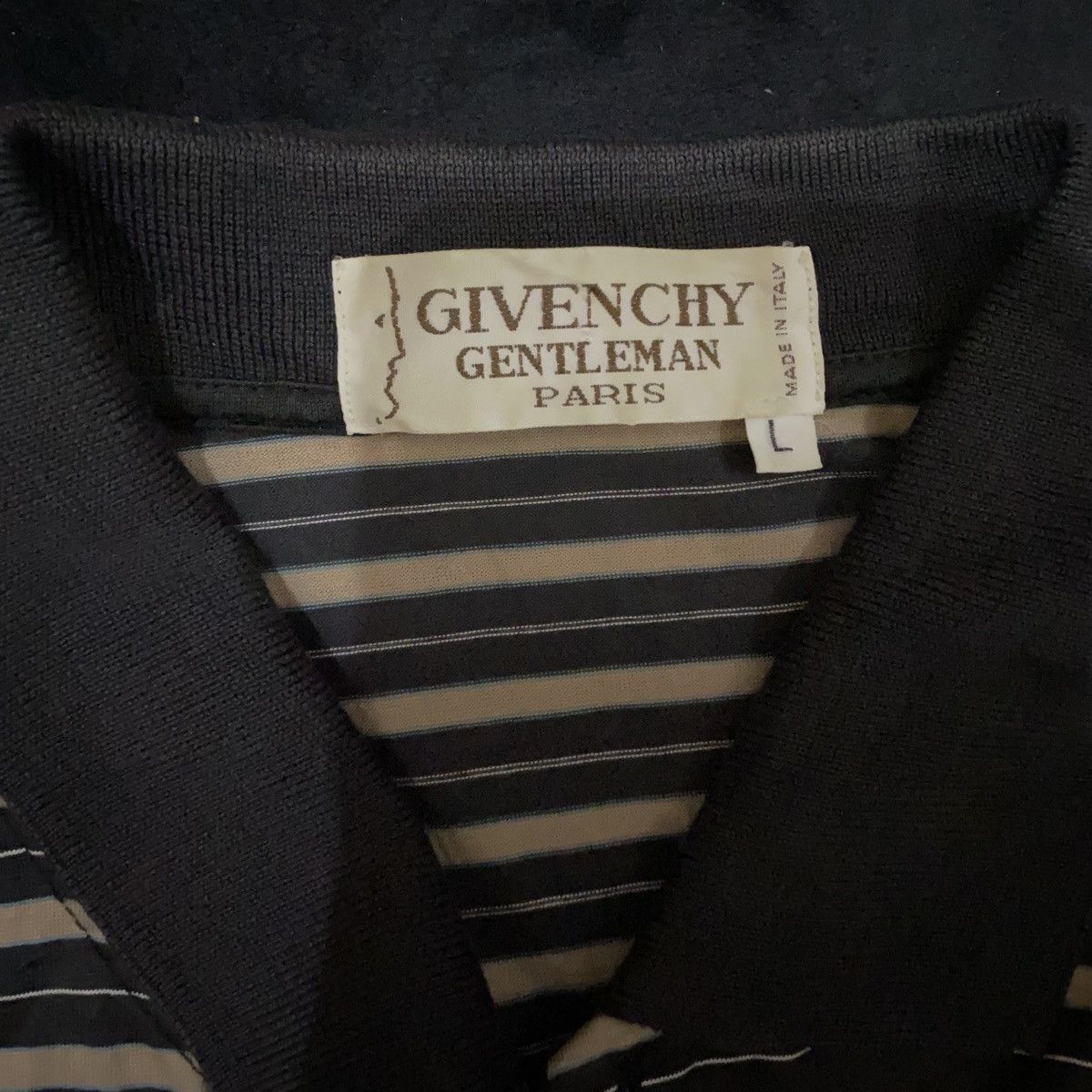 Givenchy 1970's Vintage Givenchy Stripped Longsleeve Size US L / EU 52-54 / 3 - 3 Thumbnail