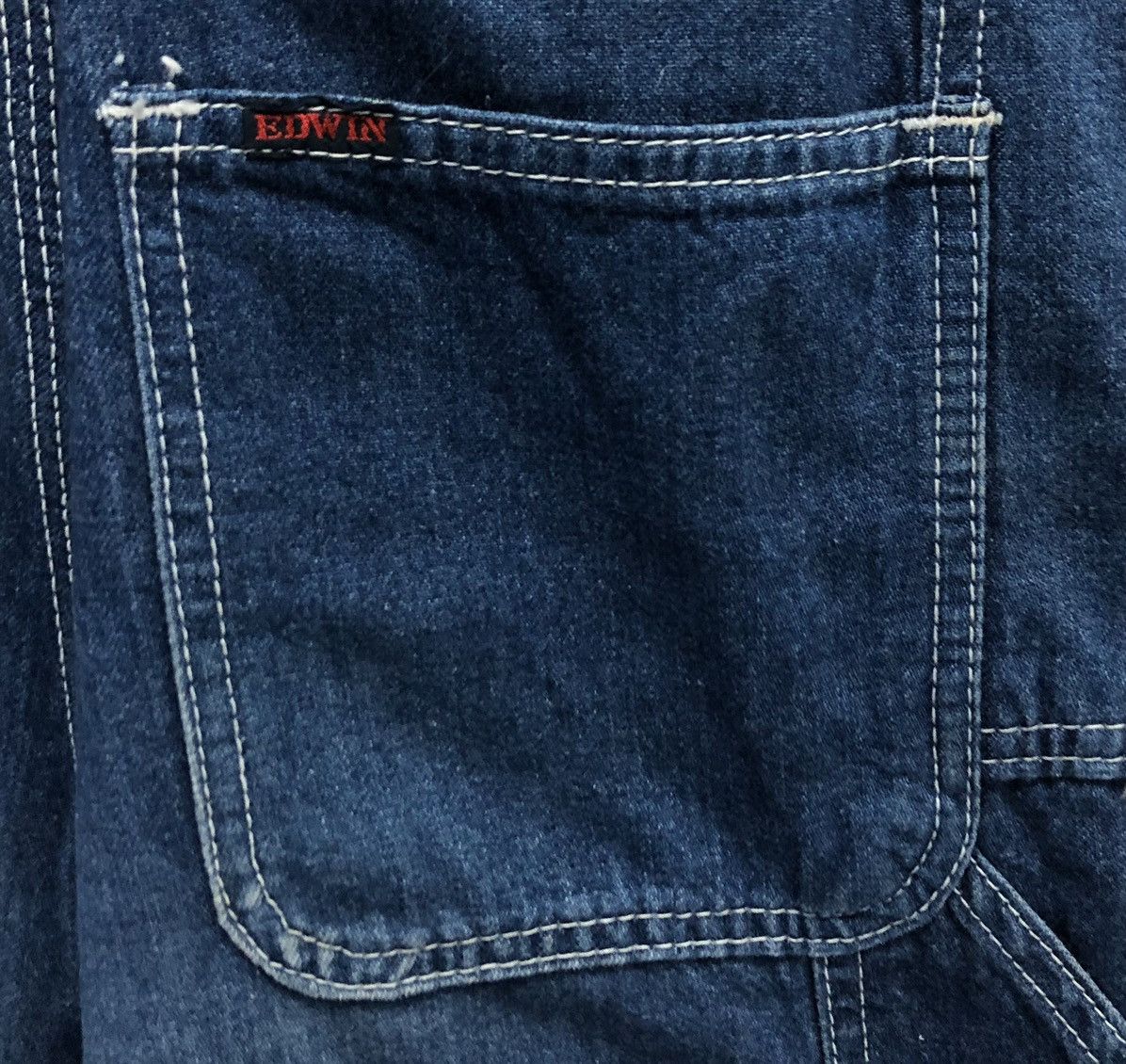 Edwin Vintage Edwin Over Works Factory Overalls Size US 29 - 14 Thumbnail