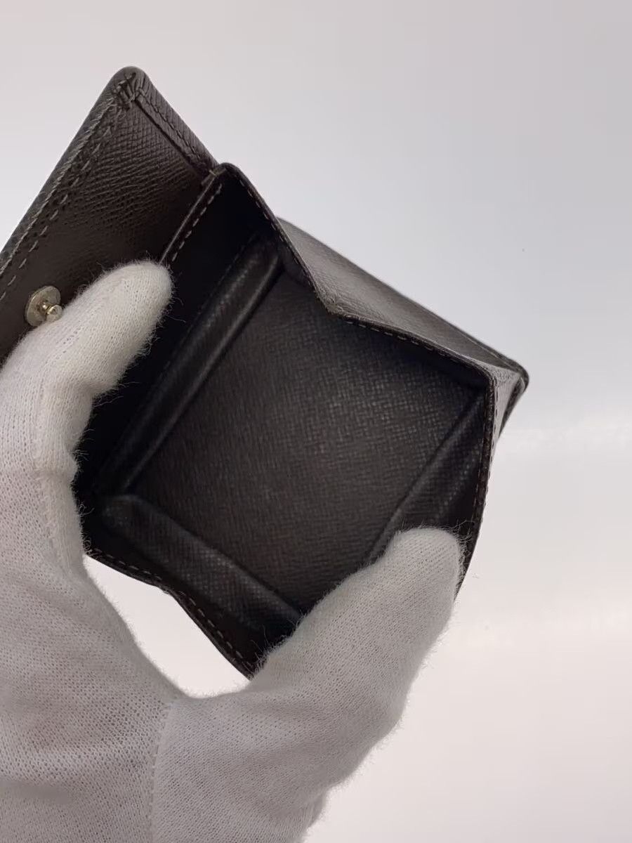 Louis Vuitton Louis Vuitton Taiga Porte Monet Boite Leather Brown Size ONE SIZE - 4 Thumbnail
