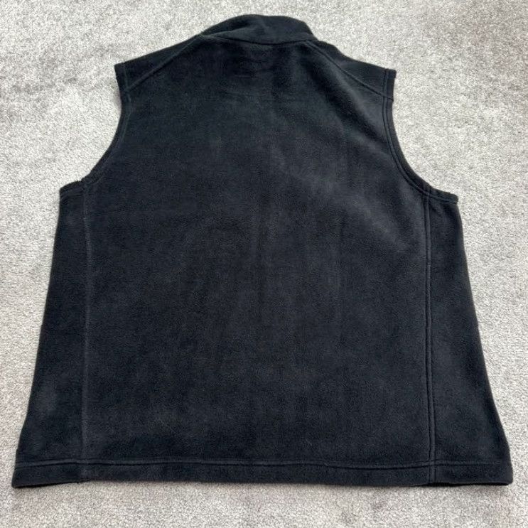 Vintage Columbia Steens Mountain Fleece Vest Mens Large Black Full Zip Outdoor Hiking Vest Size US L / EU 52-54 / 3 - 2 Thumbnail