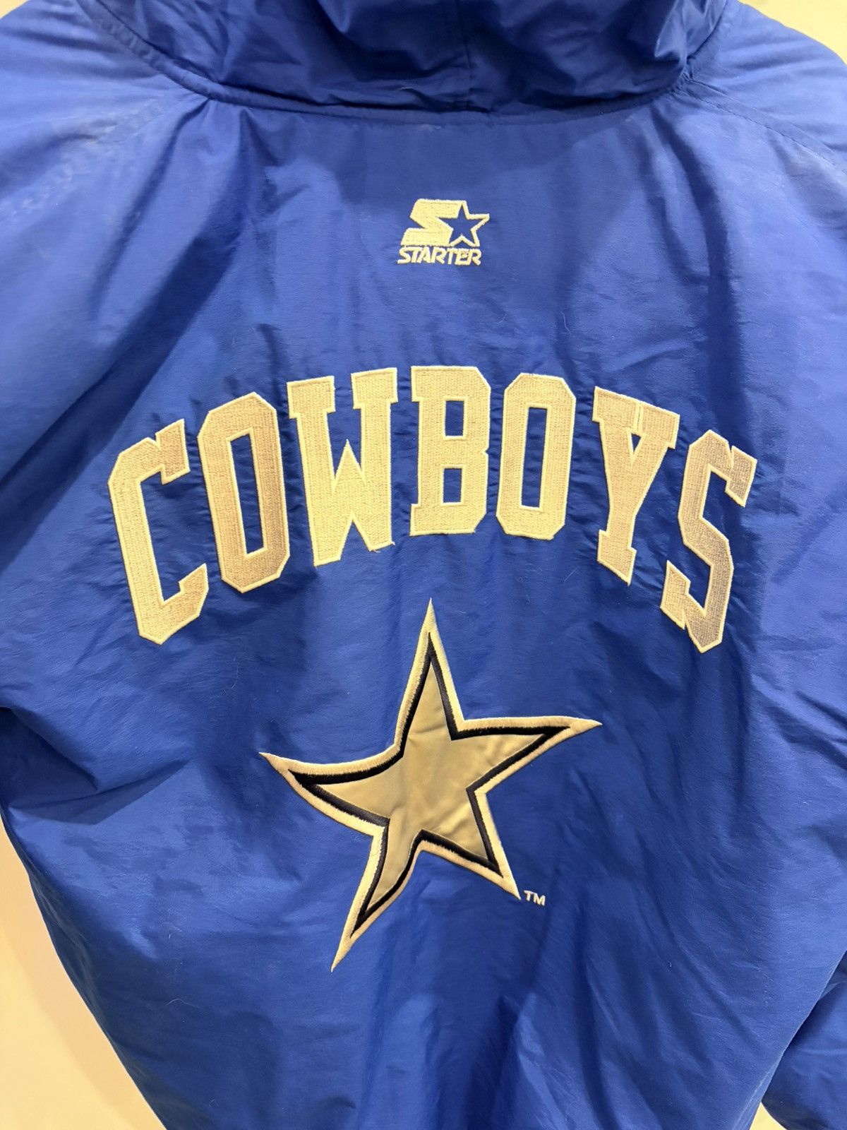 Starter Dallas Cowboys 90s Starter Puffer Jacket Size US M / EU 48-50 / 2 - 2 Thumbnail