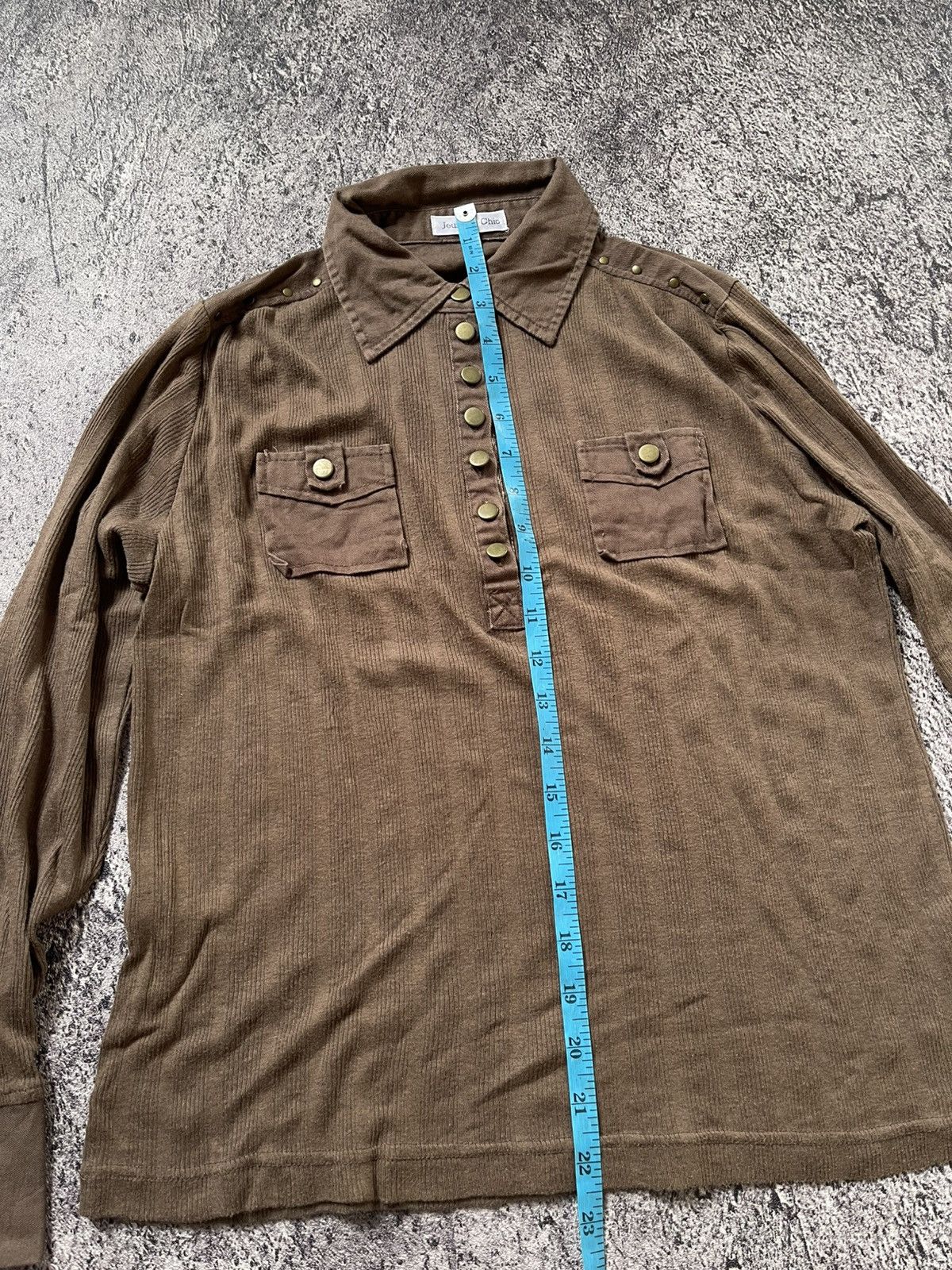 Japanese Brand Y2K Jeune et chit LGB Style longsleeve ifsixwasnine Size US M / EU 48-50 / 2 - 7 Thumbnail