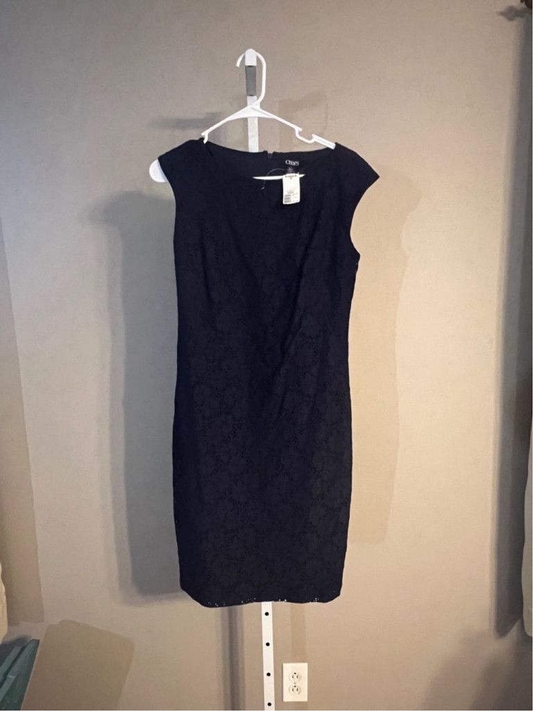 Chaps Women's Chaps Dress, Size 6, Navy Size M / US 6-8 / IT 42-44 - 1 Thumbnail