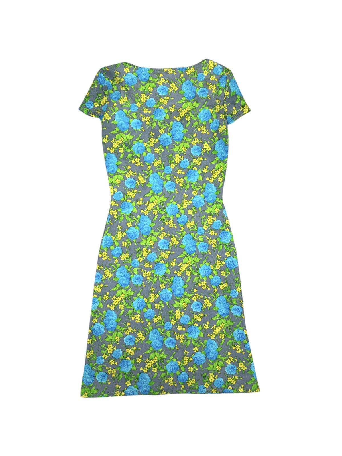 Versus Versace 90s Floral Dress Size S / US 4 / IT 40 - 2 Thumbnail