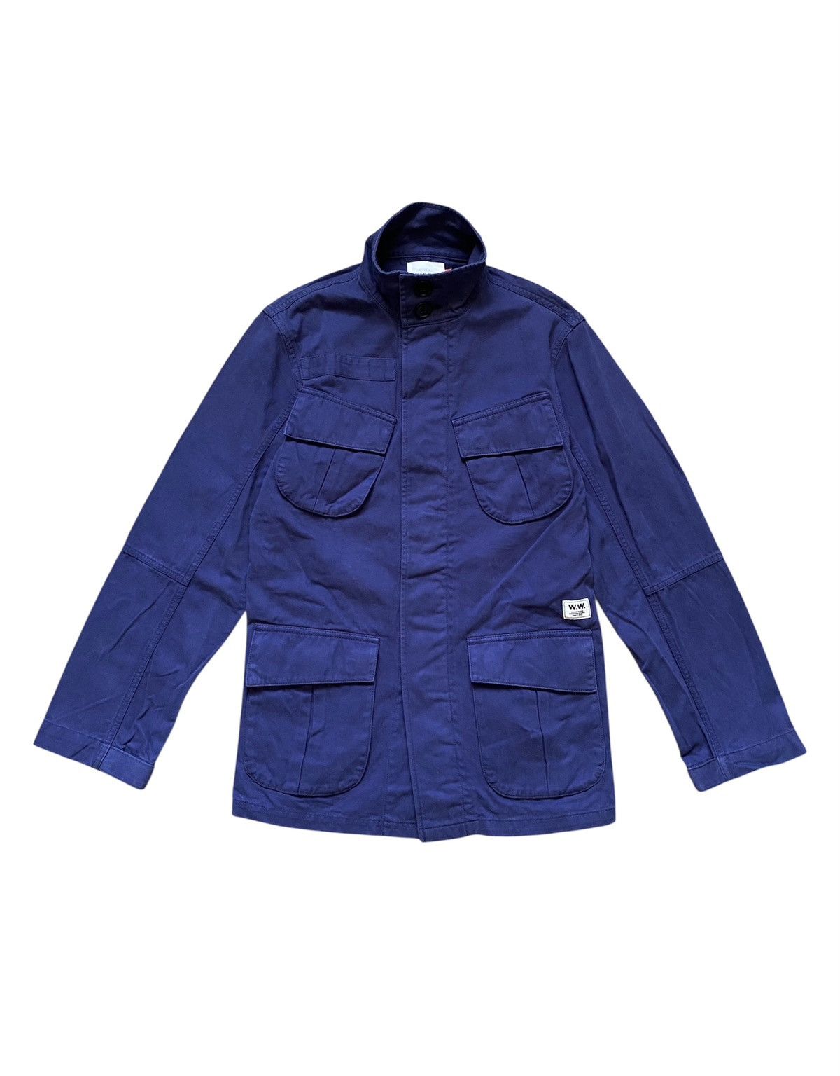 Wood Wood Unisex Wood Wood Blue M65 Field Jacket Parka Coat 4 Pocket Size US XS / EU 42 / 0 - 1 Thumbnail