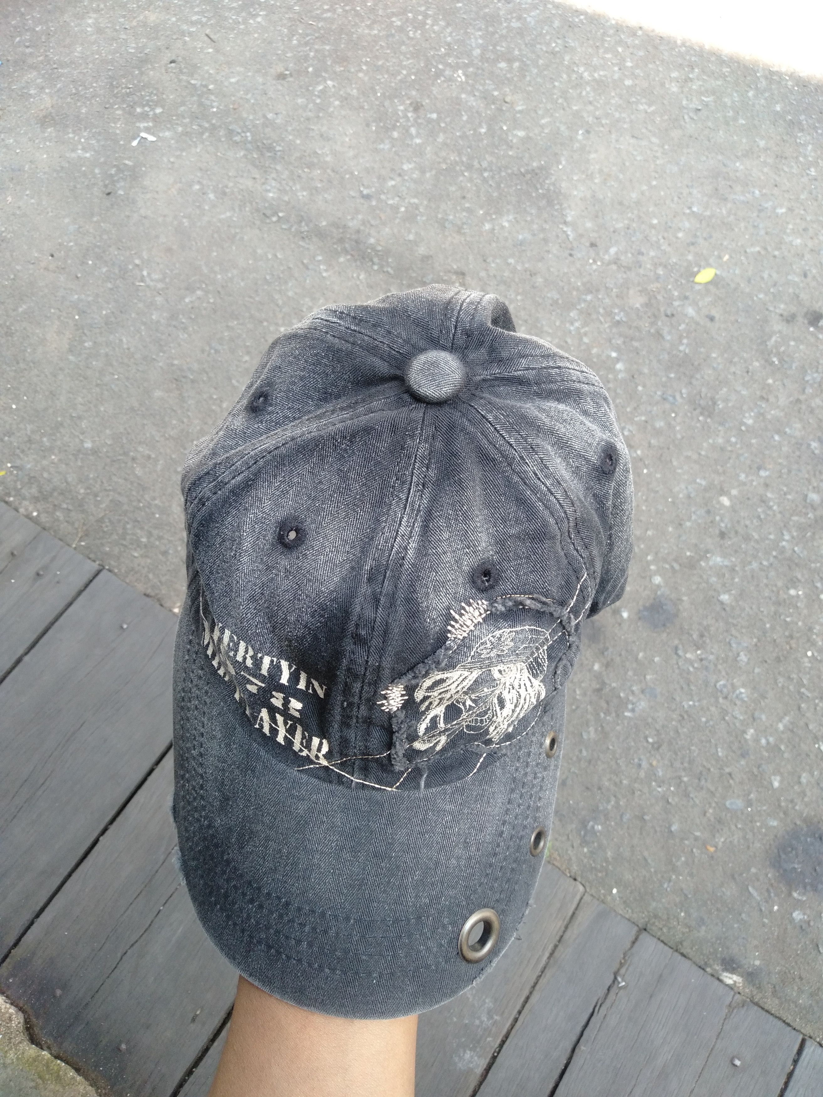 If Six Was Nine 2000s Mid Playerd Hat Size ONE SIZE - 8 Thumbnail