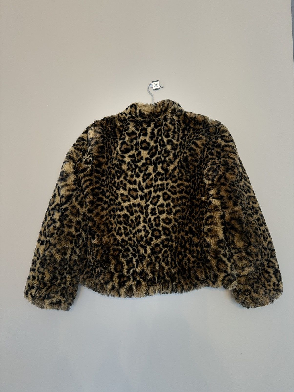 Vintage Zara trf collection Leopard jacket zip up hype glamour Size S / US 4 / IT 40 - 5 Thumbnail