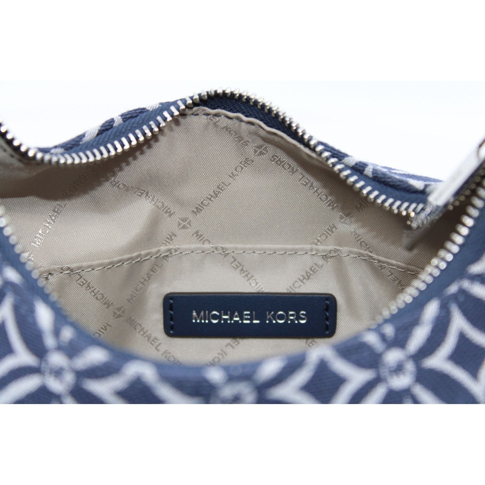 Michael Kors MICHAEL KORS Ember Small Jacquard Messenger Crossbody Bag Size ONE SIZE - 8 Thumbnail