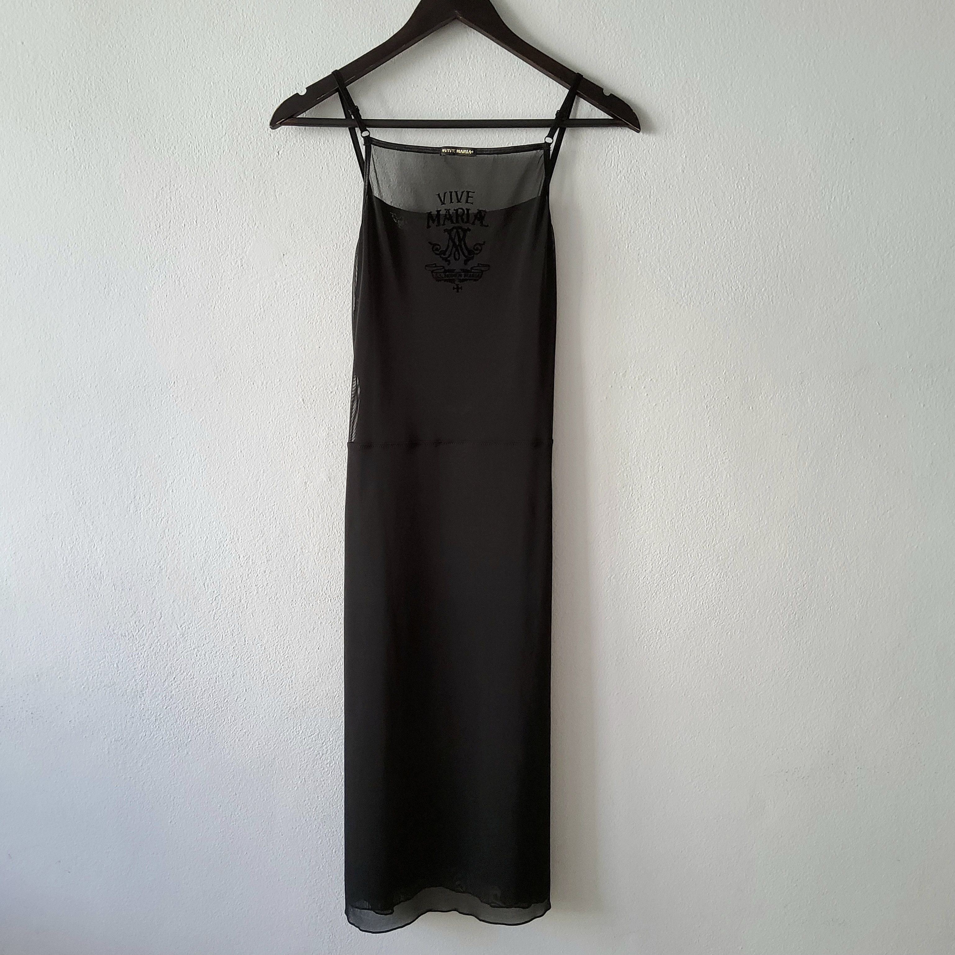 Other Vive Maria vintage y2k coquette goth slip midi dress Size M / US 6-8 / IT 42-44 - 5 Thumbnail