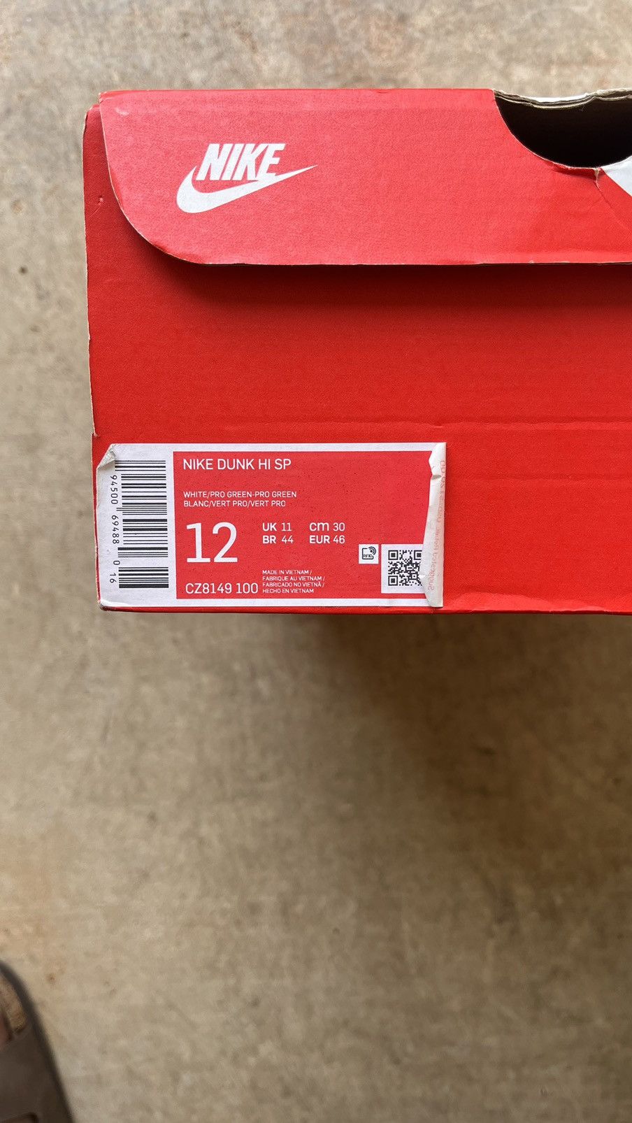 Nike Nike Dunk High “Spartan Green” Size US 12 / EU 45 - 7 Thumbnail