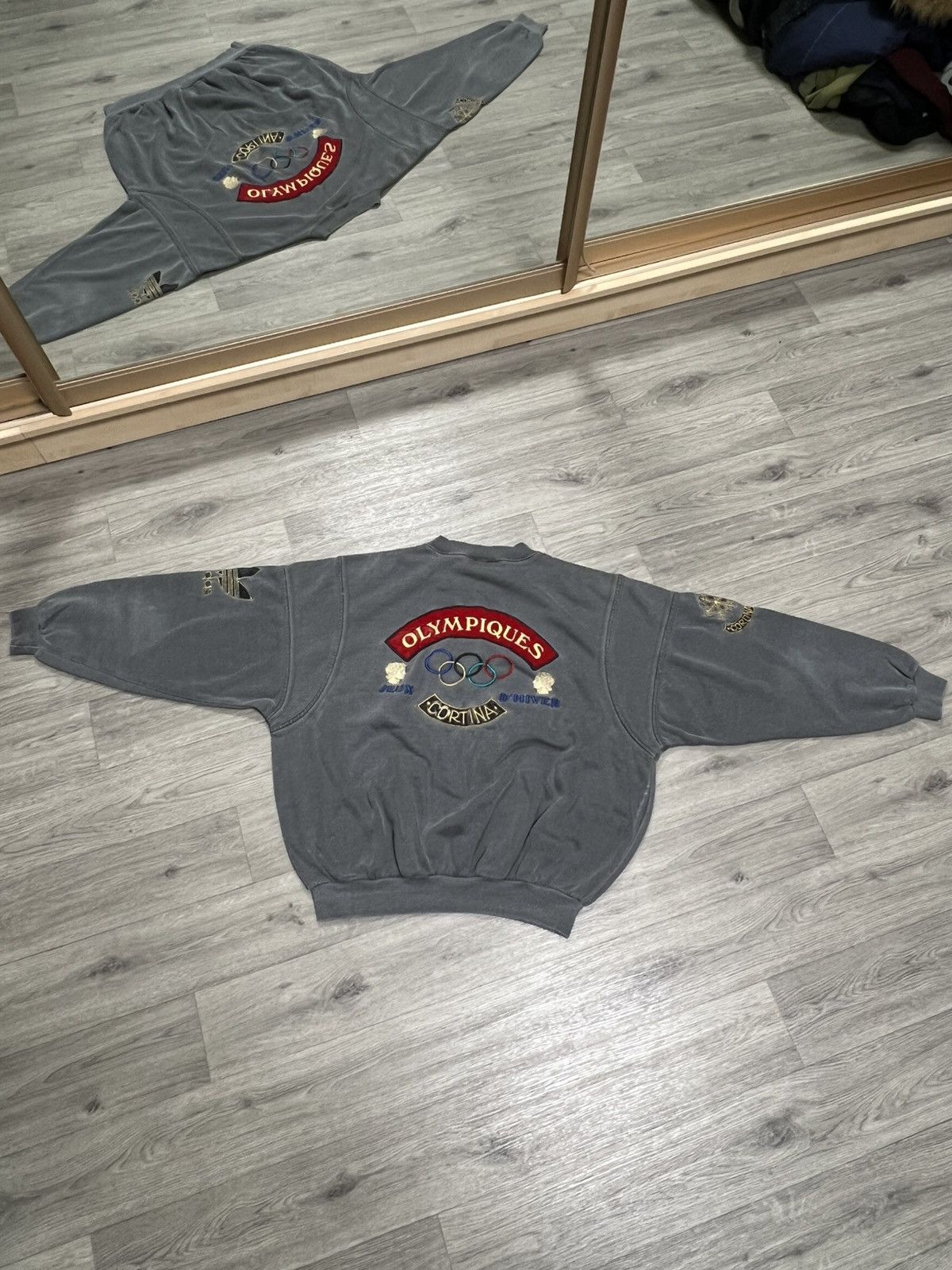 Adidas Olympic Grenoble Cortina St.Moritz 1968 sweatshirt