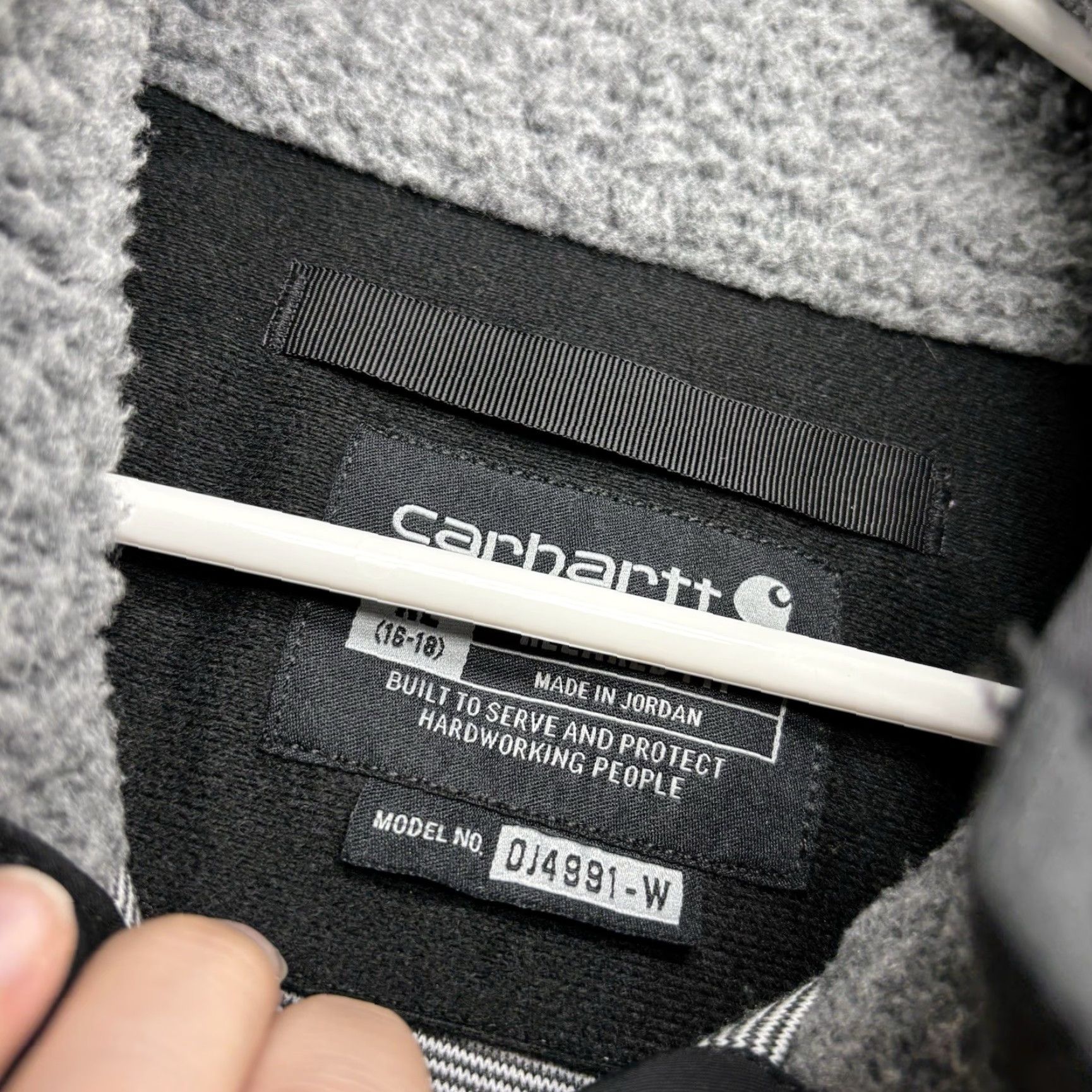 Carhartt Carhartt Sherpa Jacket Womens XL Relaxed Snap Fleece Pullover 104991 0J4991 Size XL / US 12-14 / IT 48-50 - 6 Thumbnail