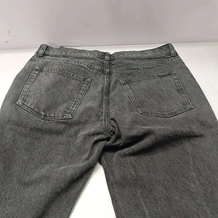 Saint Laurent Paris Saint Laurent Gray Low-Rise Straight Leg Jeans-2507 Size US 30 / EU 46 - 6 Thumbnail