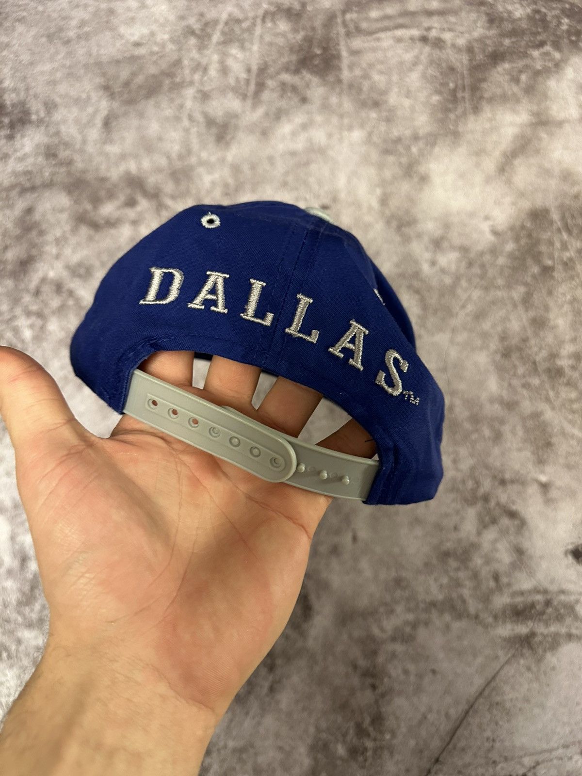 Vintage Vintage 90s Dallas Cowboys Twill Snapback Flat Bill 2-Tone Size ONE SIZE - 2 Thumbnail