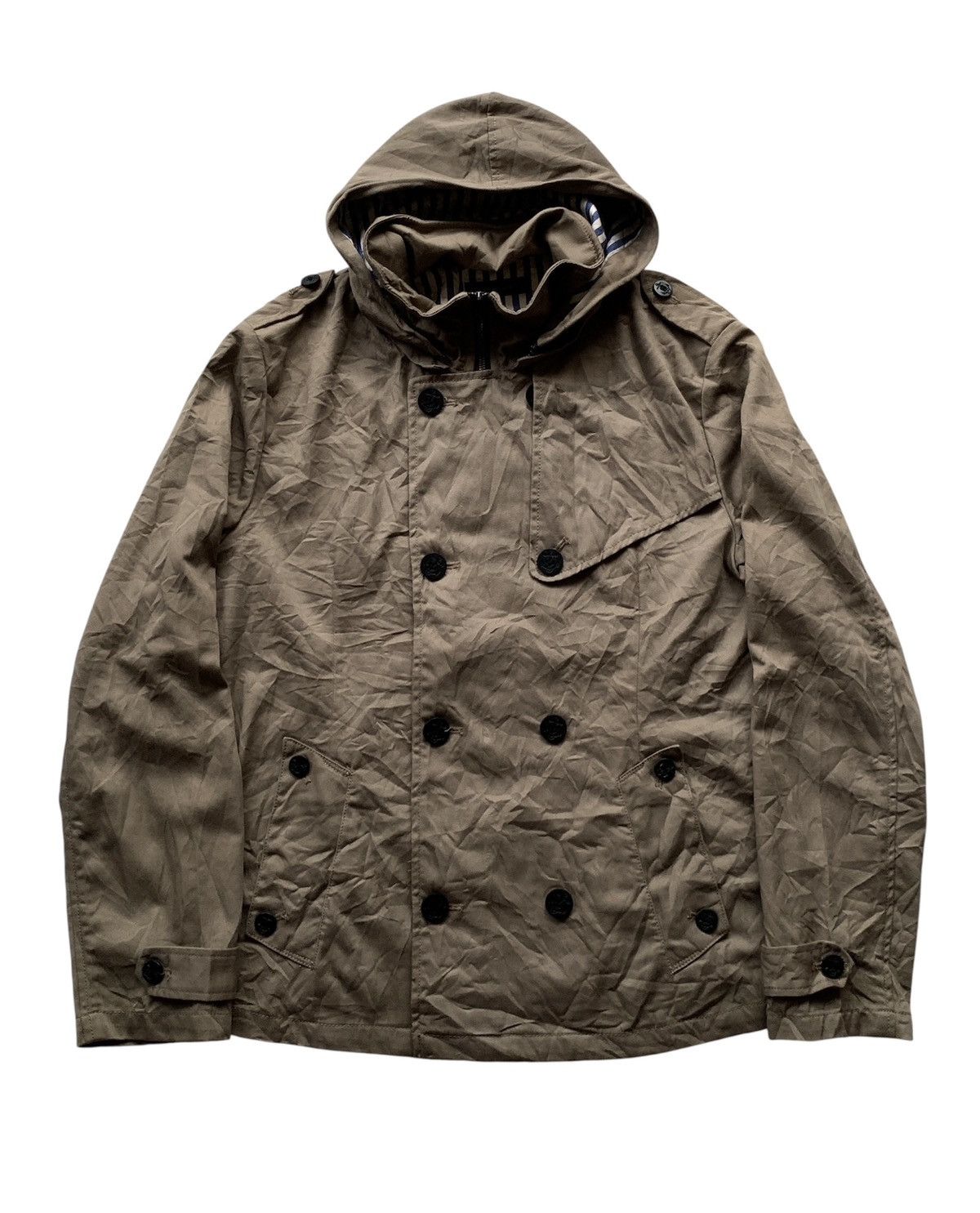 Le Grande Bleu (L.G.B.) 2000s RageBlue Napoleon Hooded ifsix GOA LGB Jacket Size US L / EU 52-54 / 3 - 1 Thumbnail