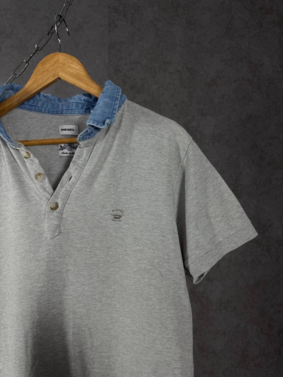 Diesel Diesel designer vintage polo tee Size US L / EU 52-54 / 3 - 2 Thumbnail