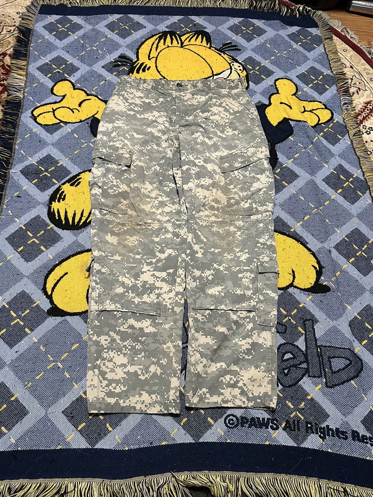 Vintage Vintage Desert Camo Military Cargo Pants Size US 34 / EU 50 - 2 Thumbnail