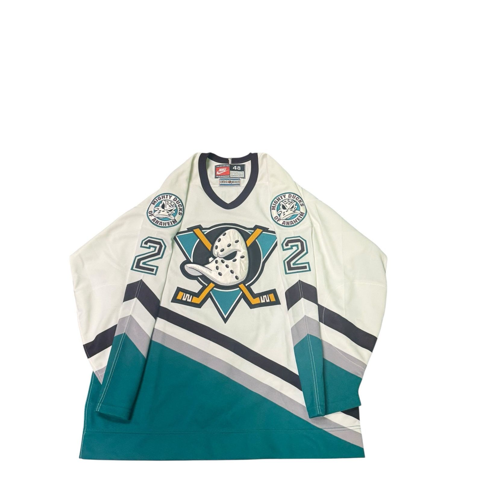 Nike Vintage Nike Mighty Ducks of Anaheim NHL Jersey Sz 48 Size US L / EU 52-54 / 3 - 1 Thumbnail