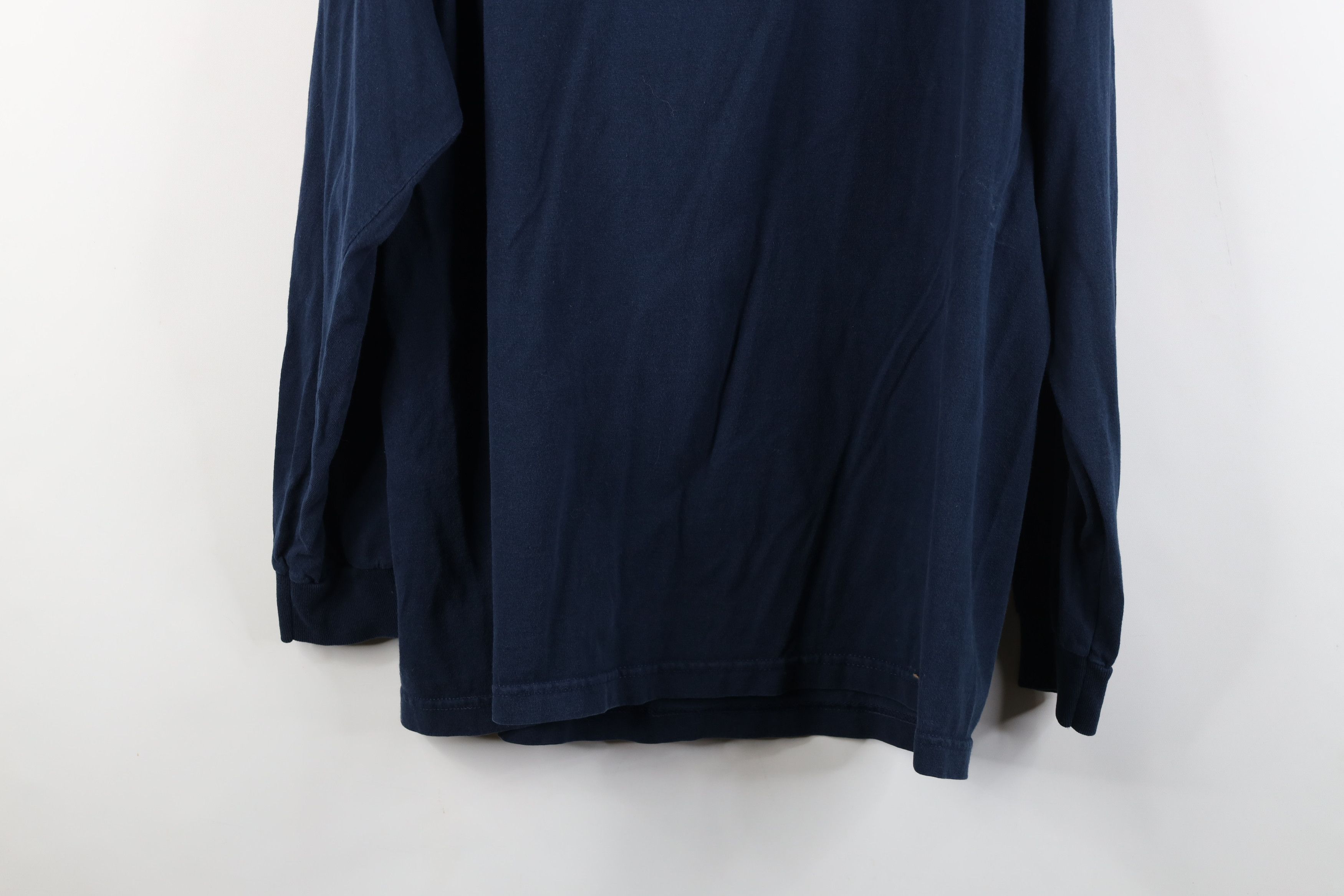 Vintage Vintage 90s University of Michigan Long Sleeve T-Shirt USA Size US XL / EU 56 / 4 - 14 Thumbnail
