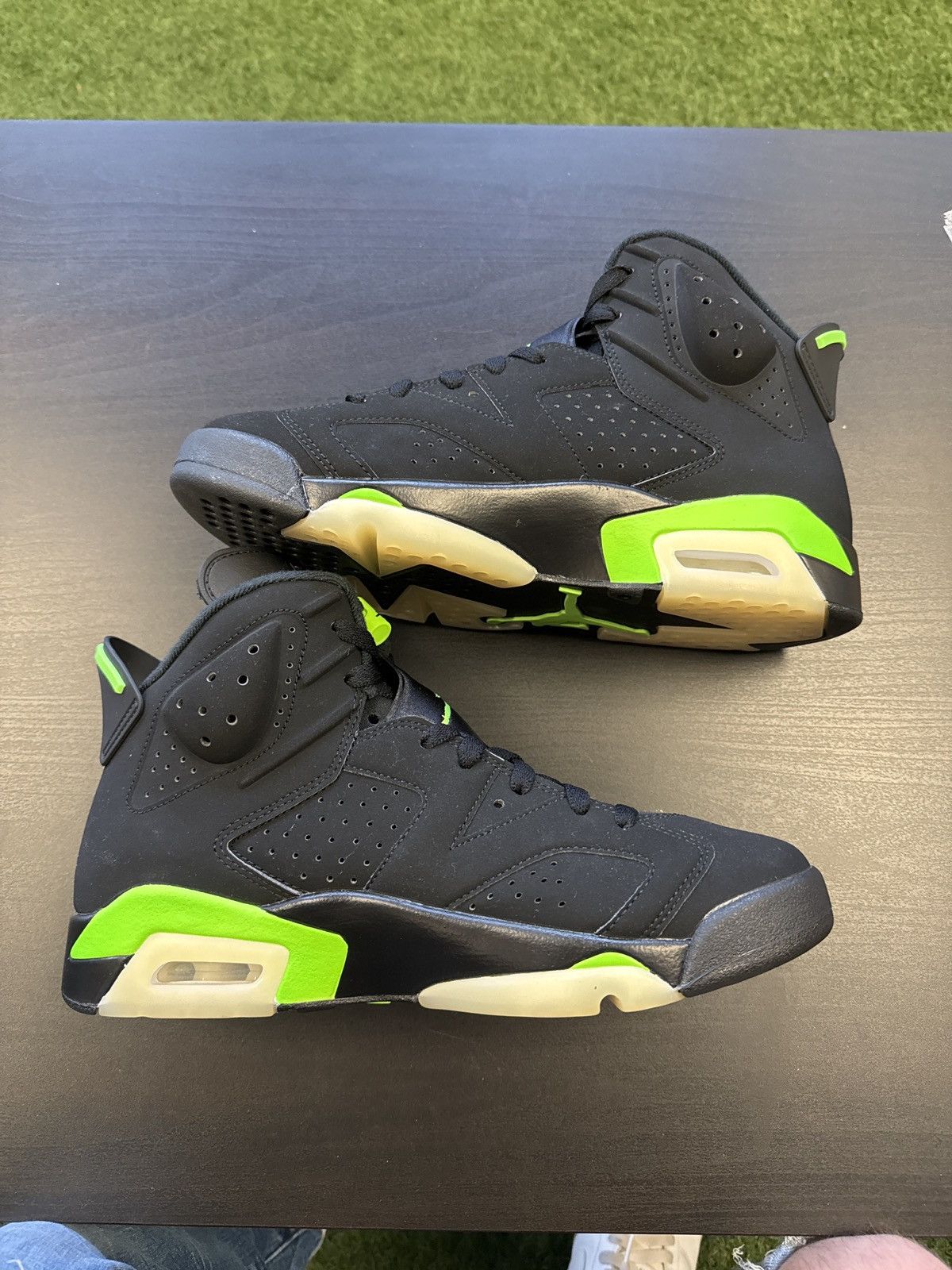 Jordan (Electric Green) Size