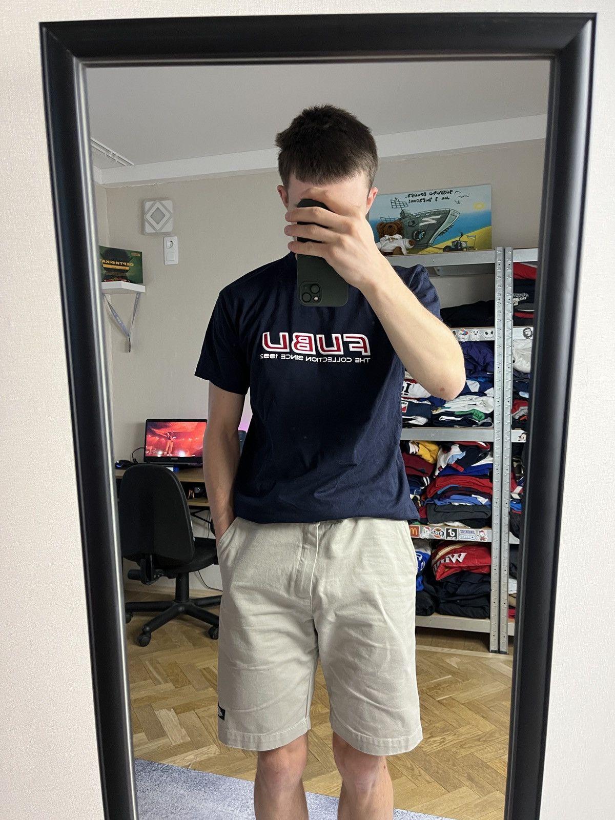 Fubu × Vintage Vintage Fubu The Collection T-Shirt Big Logo Rap USA Hip Hop Size US L / EU 52-54 / 3 - 2 Thumbnail