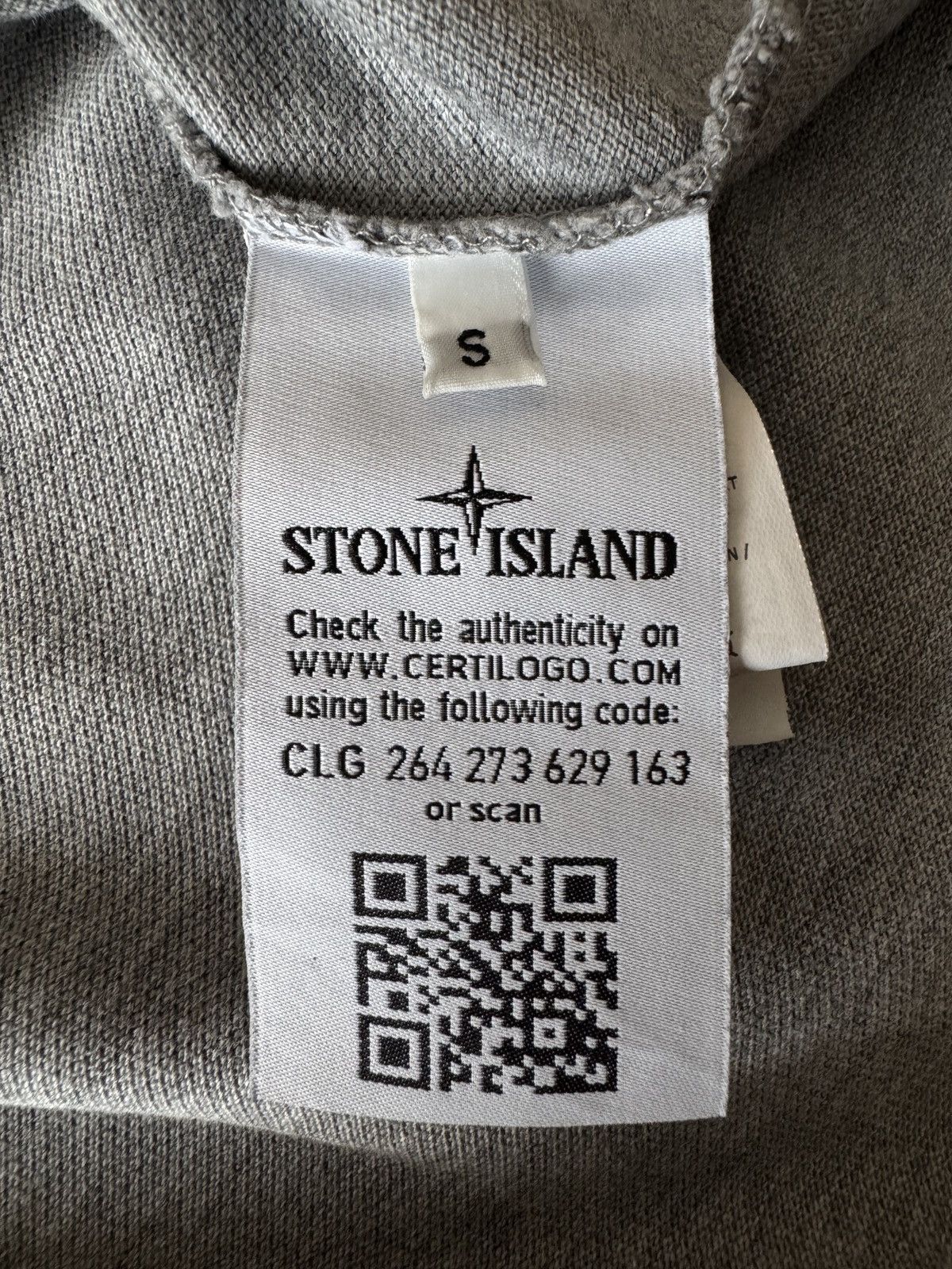 Stone Island 🔥🔥 Stone Island Grey Patch Program Long Sleeve T-Shirt Size US S / EU 44-46 / 1 - 7 Thumbnail